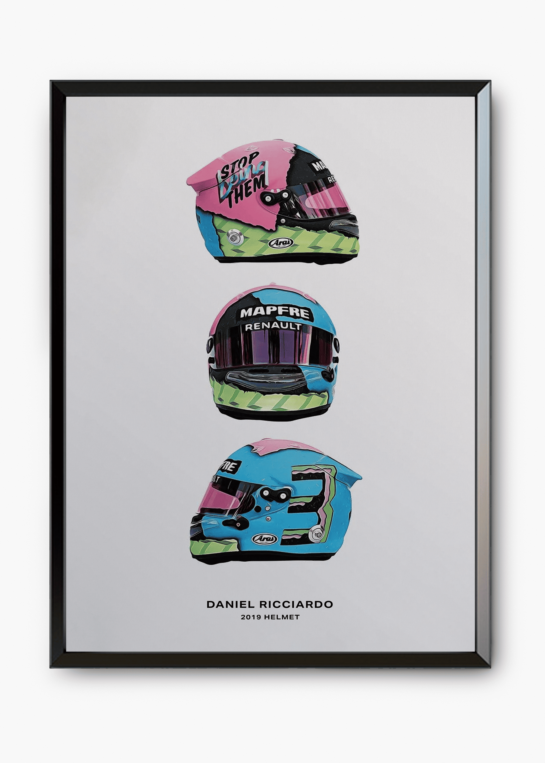 Quadro Daniel Ricciardo 2019