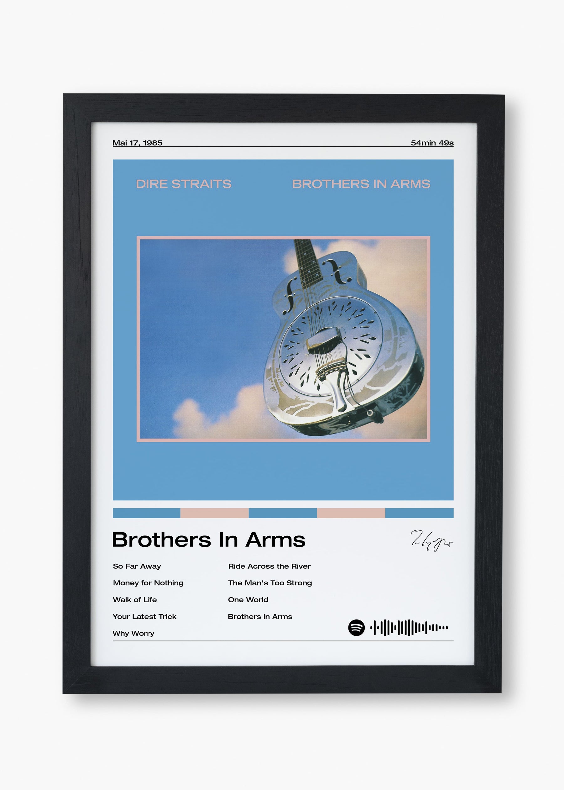 Quadro Dire Straits Brothers In Arms