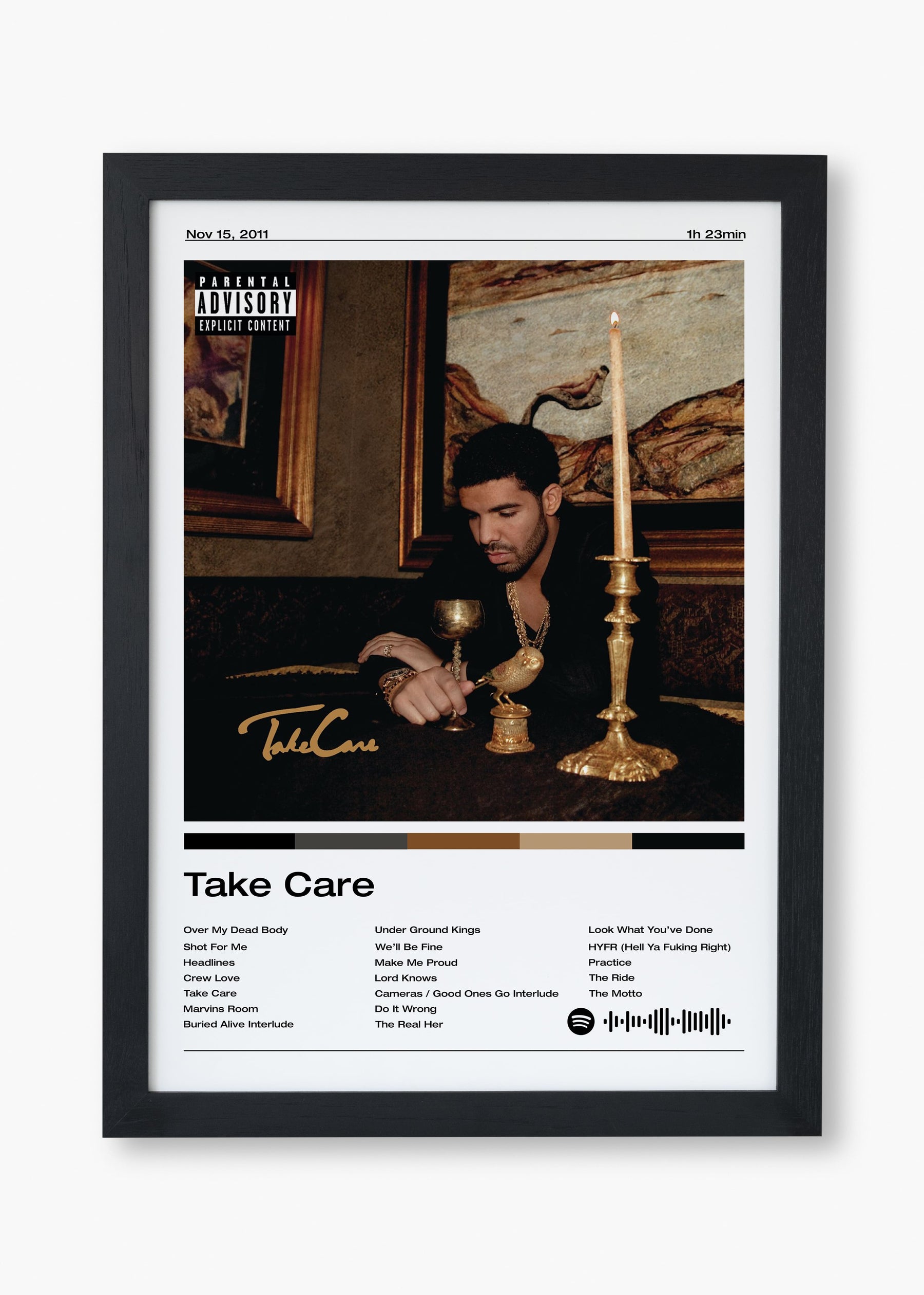 Quadro Drake Take Care