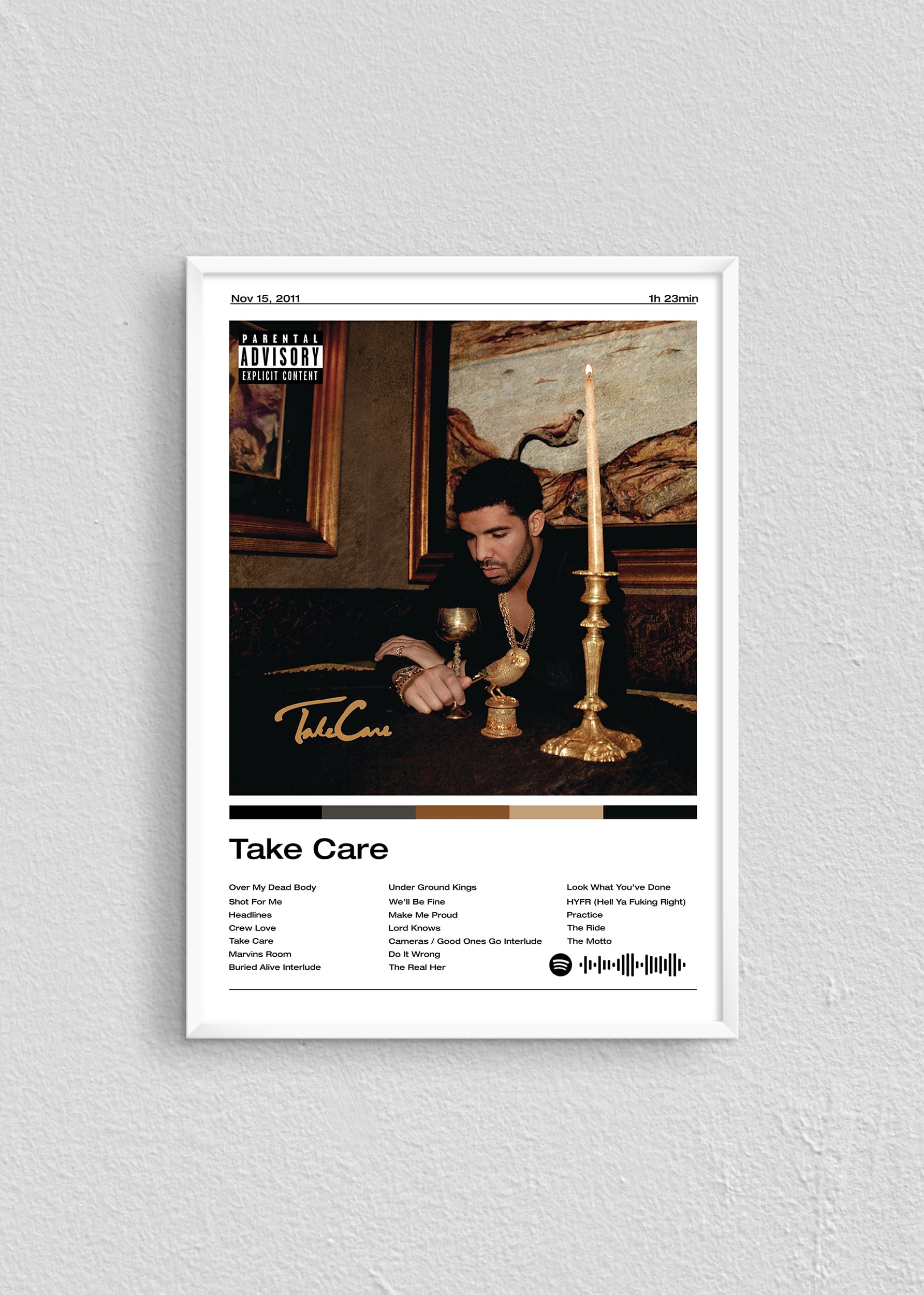 Quadro Drake Take Care