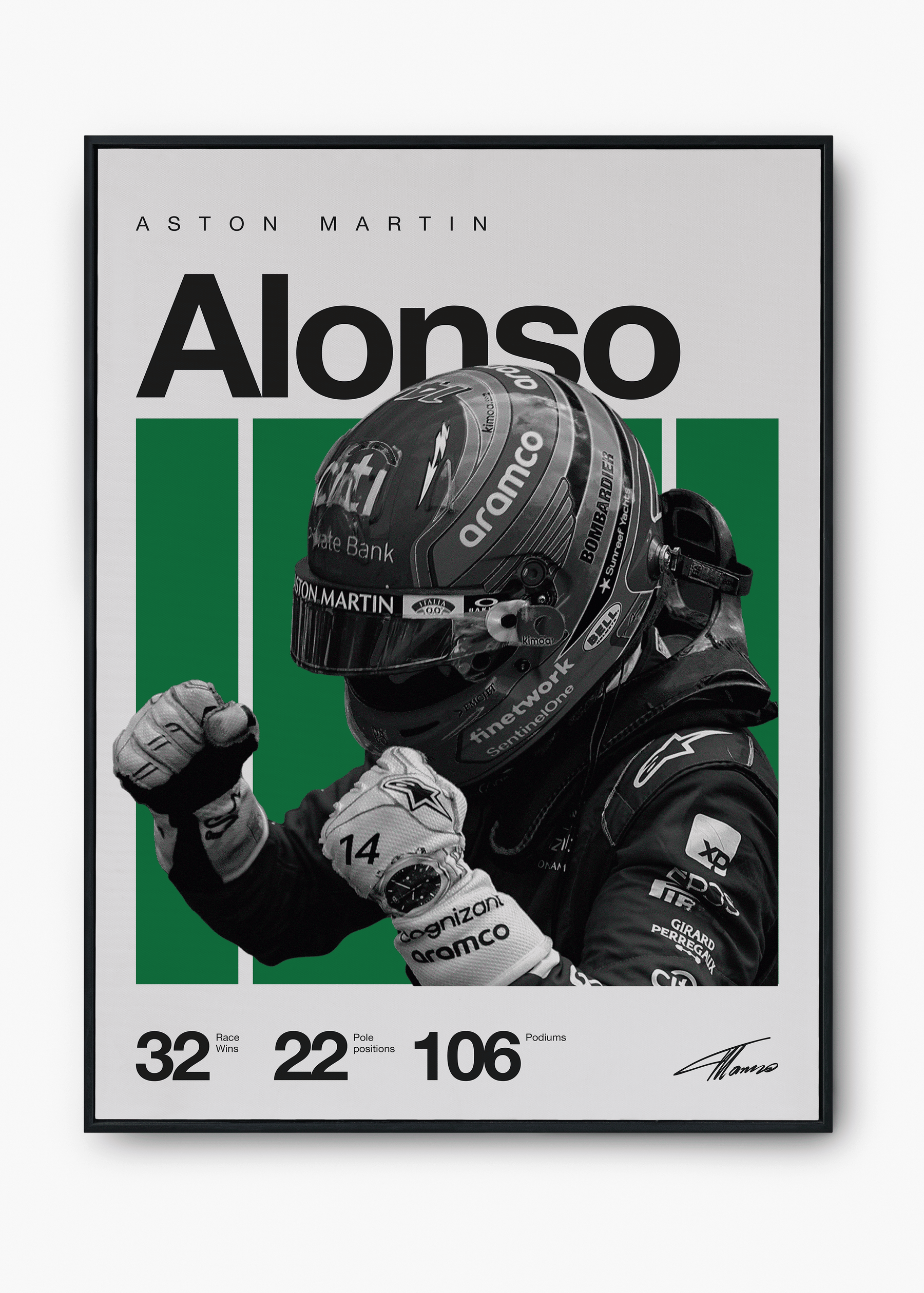 Quadro Fernando Alonso F1