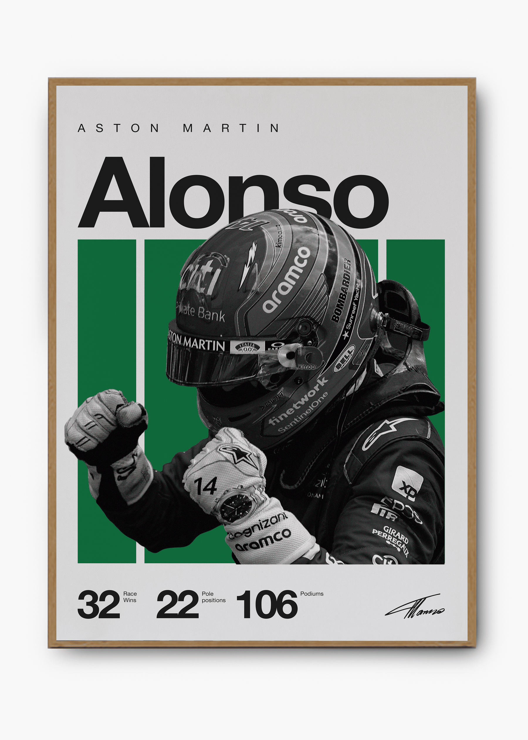 Quadro Fernando Alonso F1