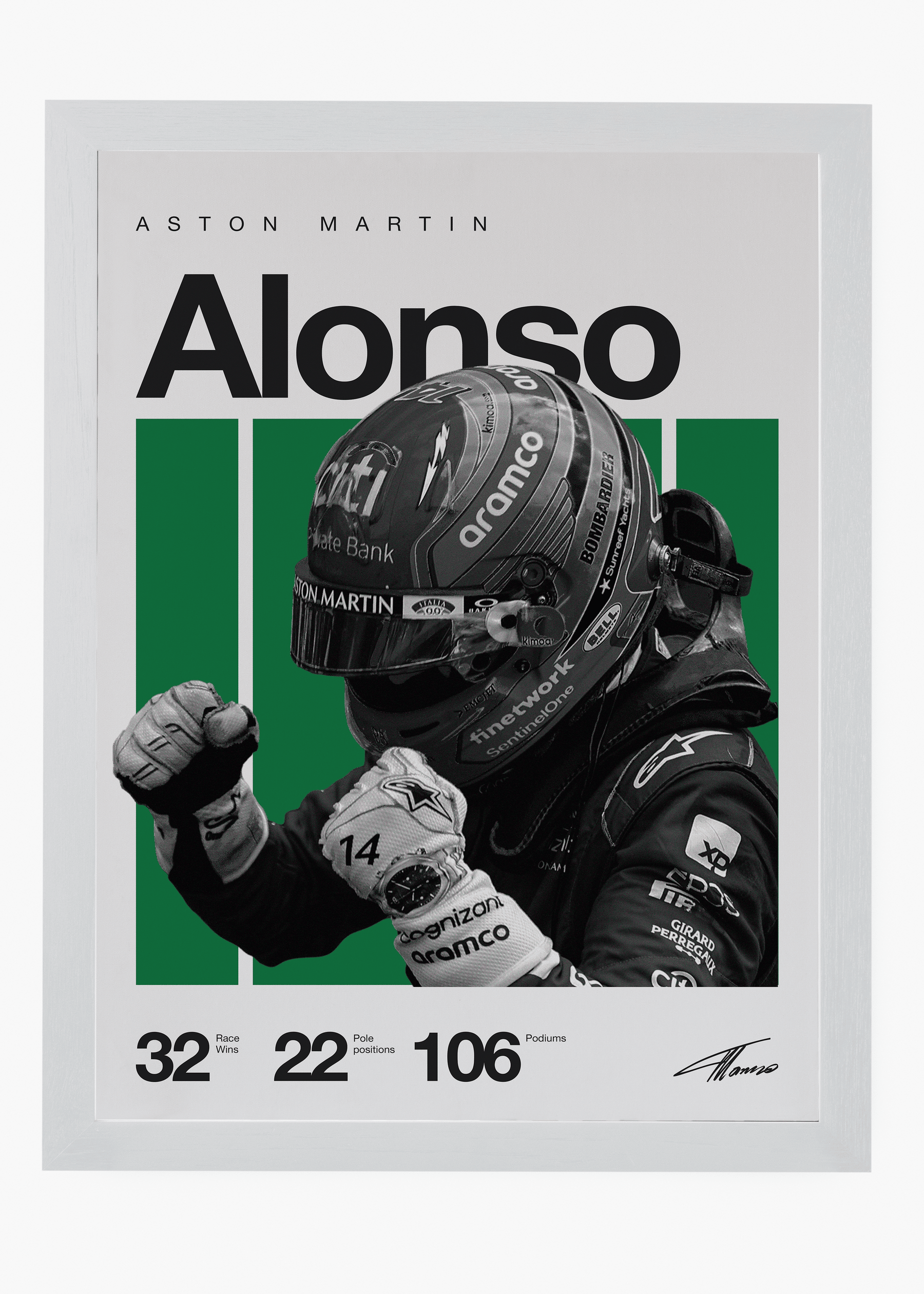 Quadro Fernando Alonso F1