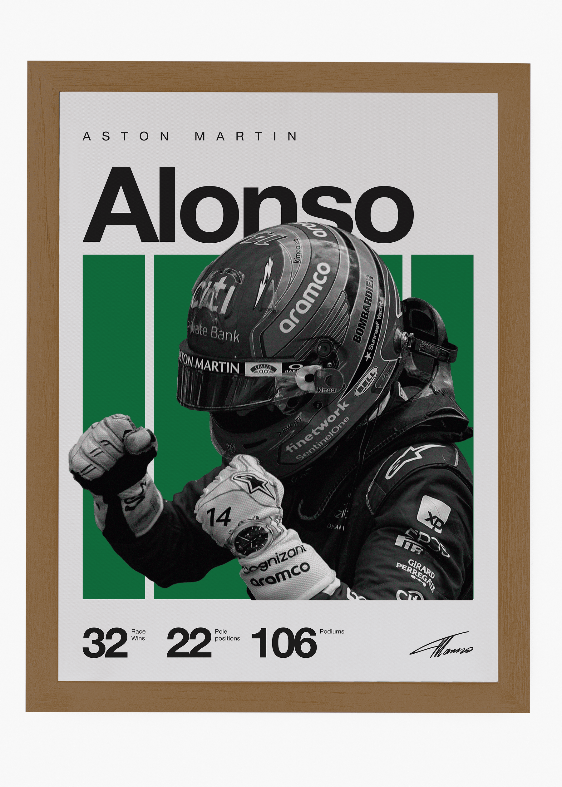 Quadro Fernando Alonso F1
