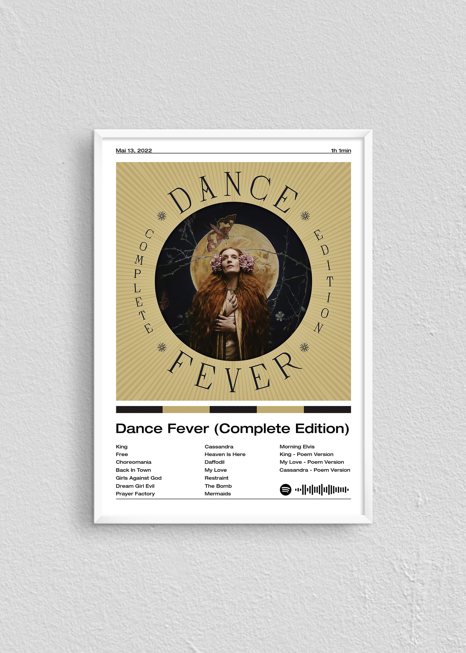Quadro Florence And The Machine Dance Fever (Complete Edition)