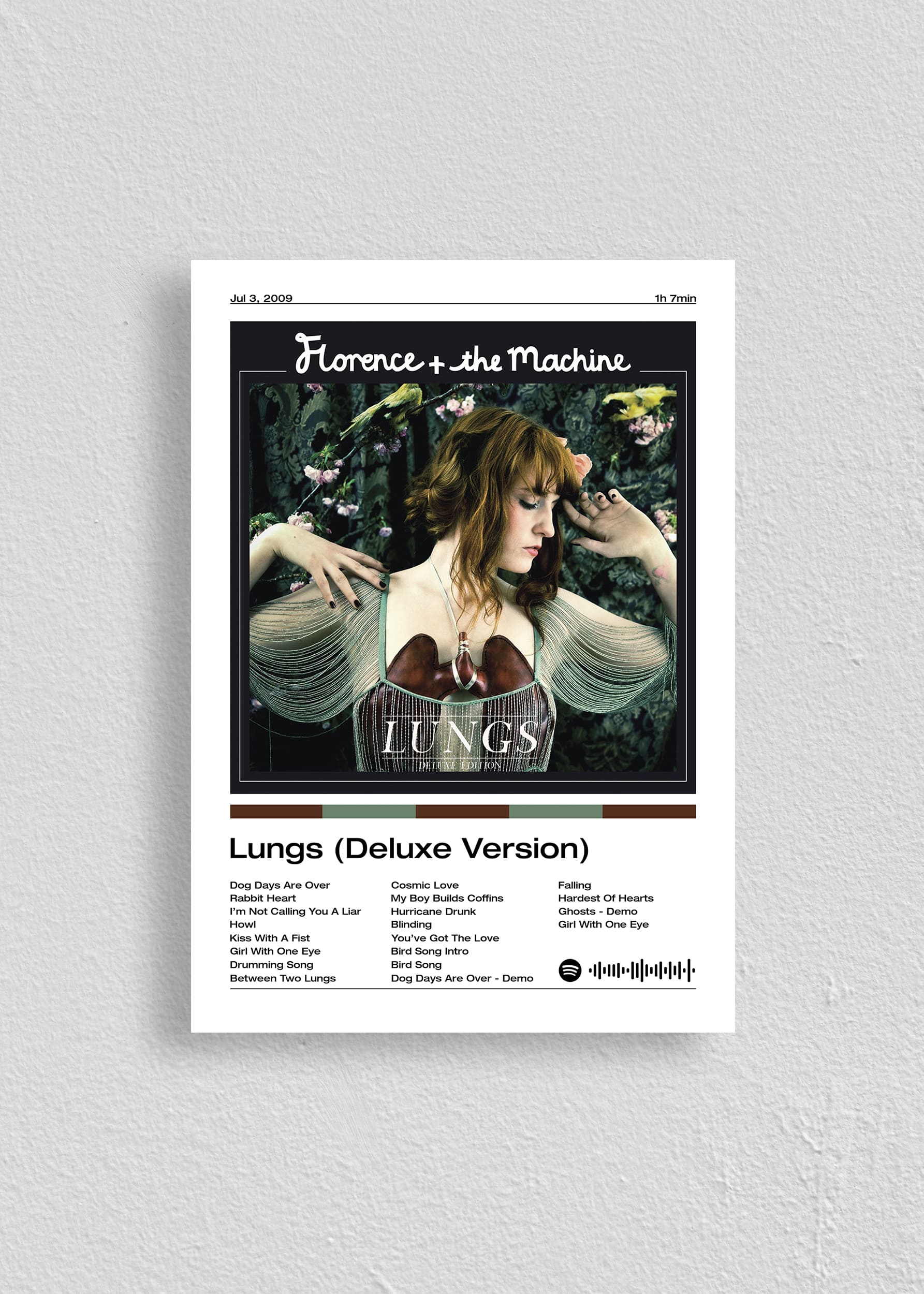 Quadro Florence And The Machine Lungs