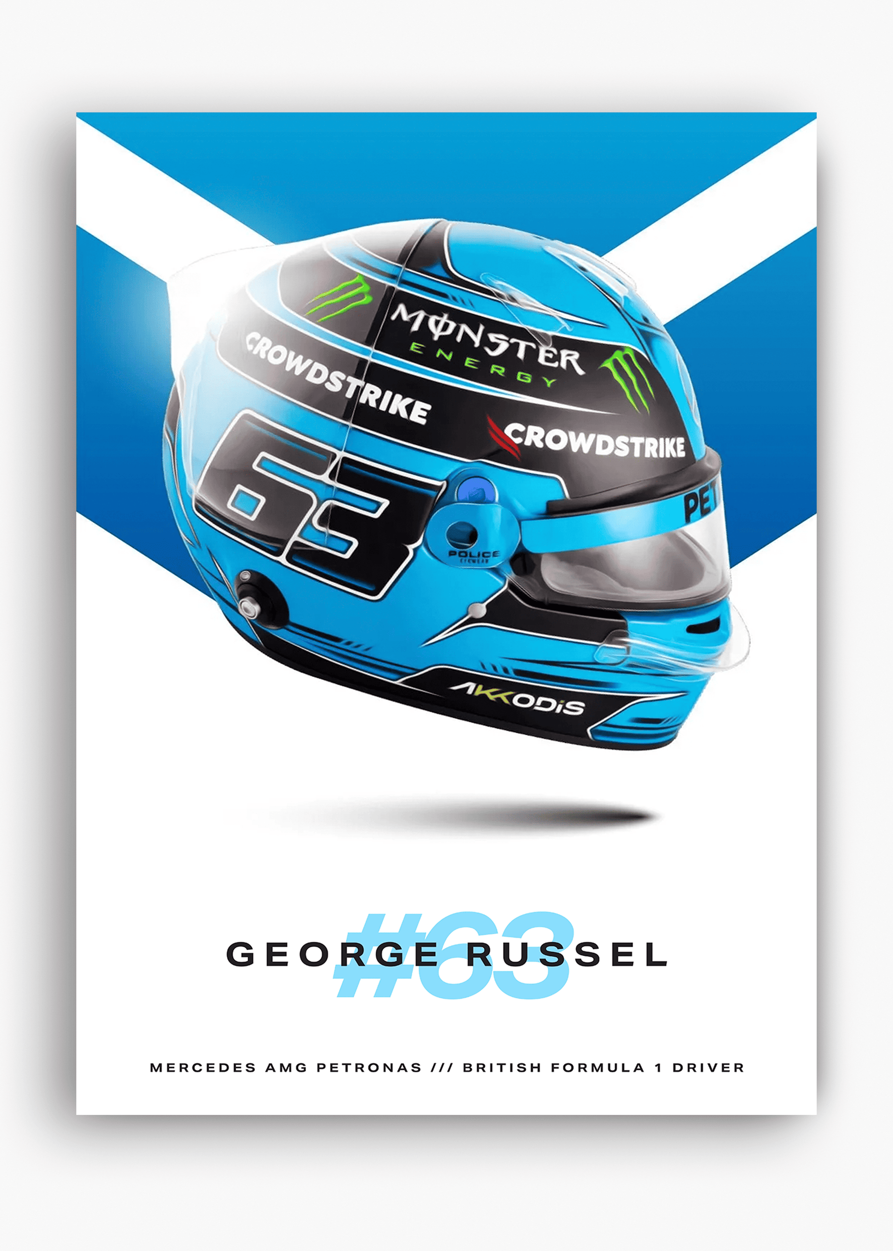 Quadro George Russel 2024