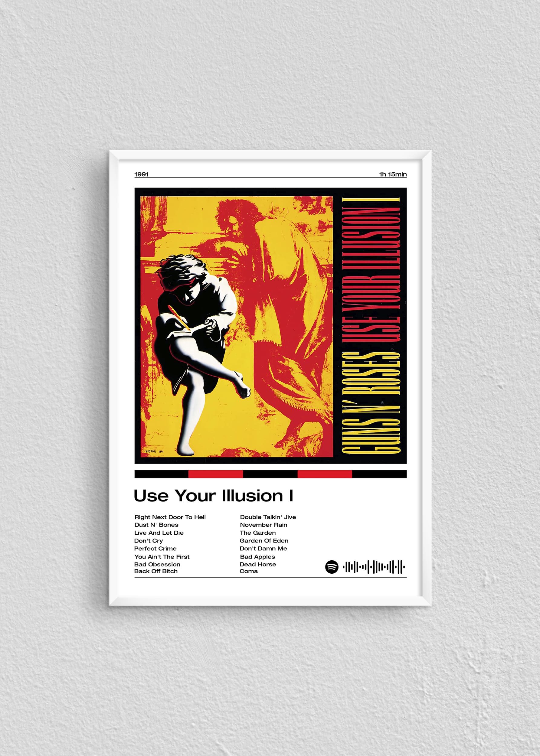 Quadro Guns n Roses Use Your Illusion I