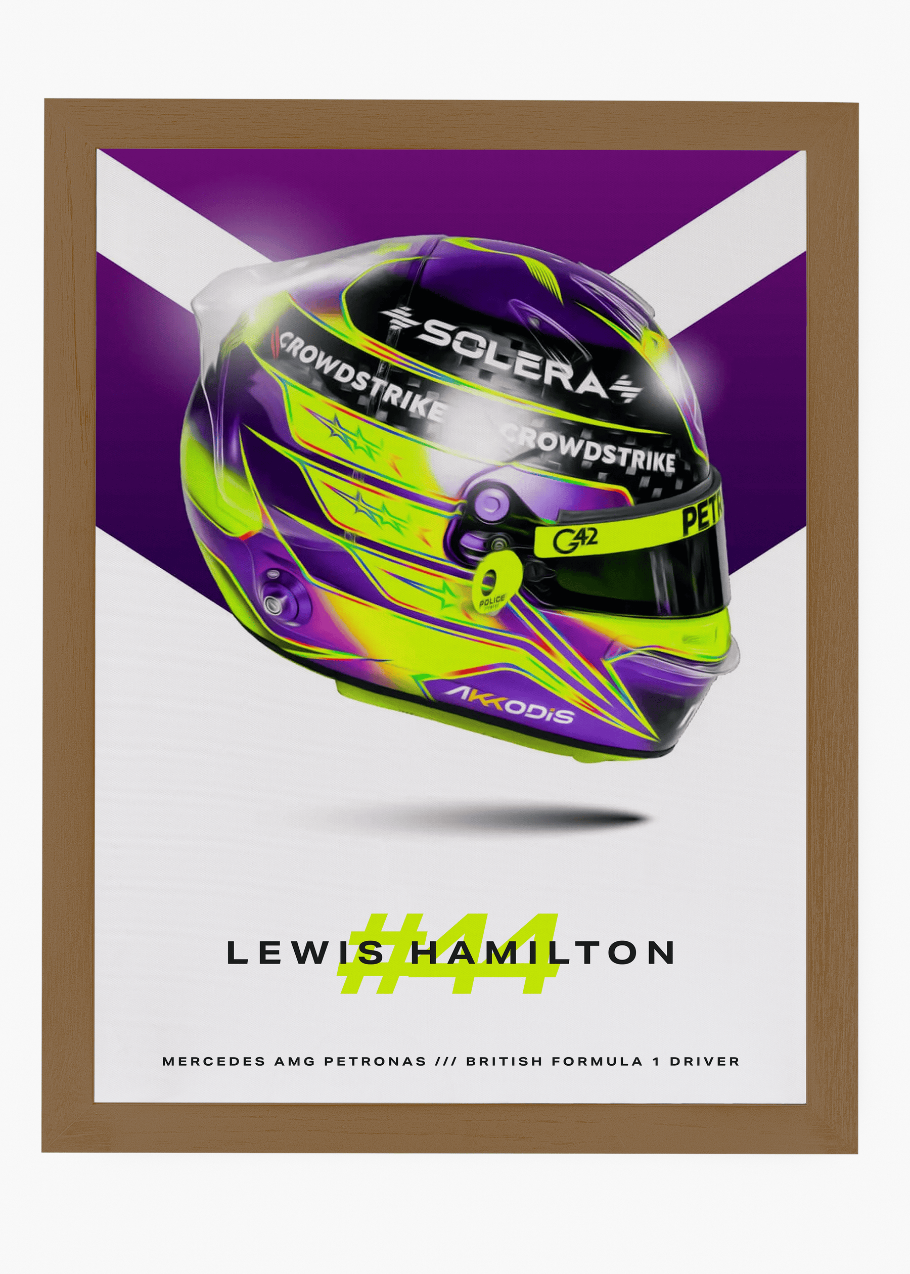 Quadro Lewis Hamilton 2024