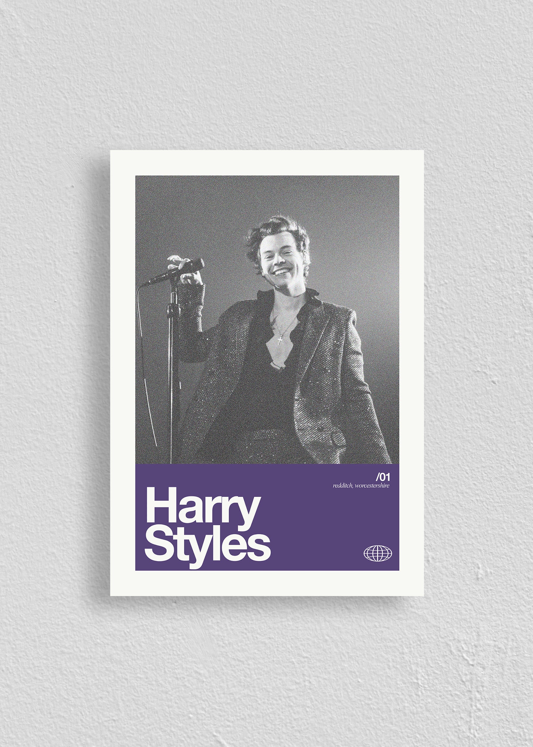 Quadro Harry Styles Silver