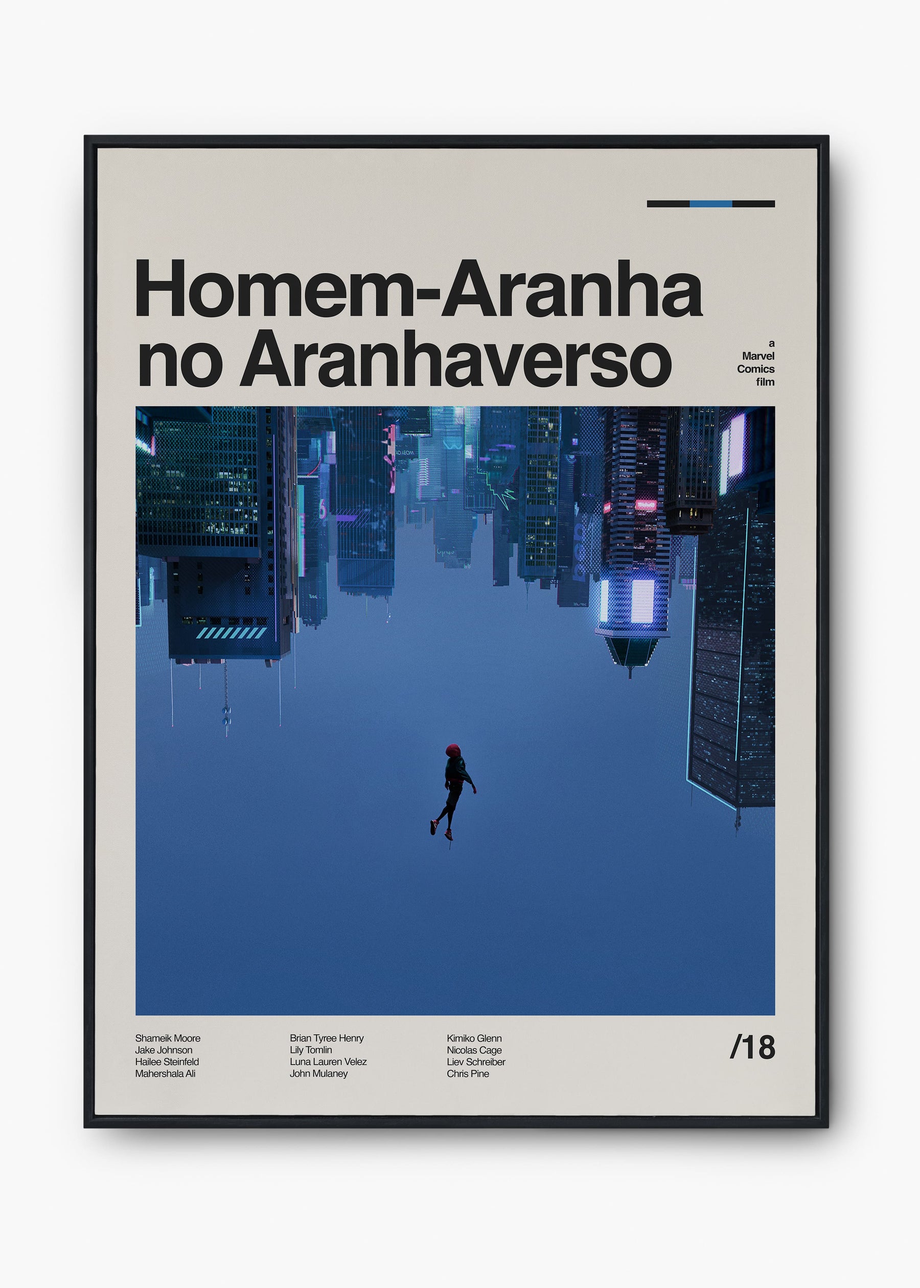Quadro Homem-Aranha no Aranhaverso