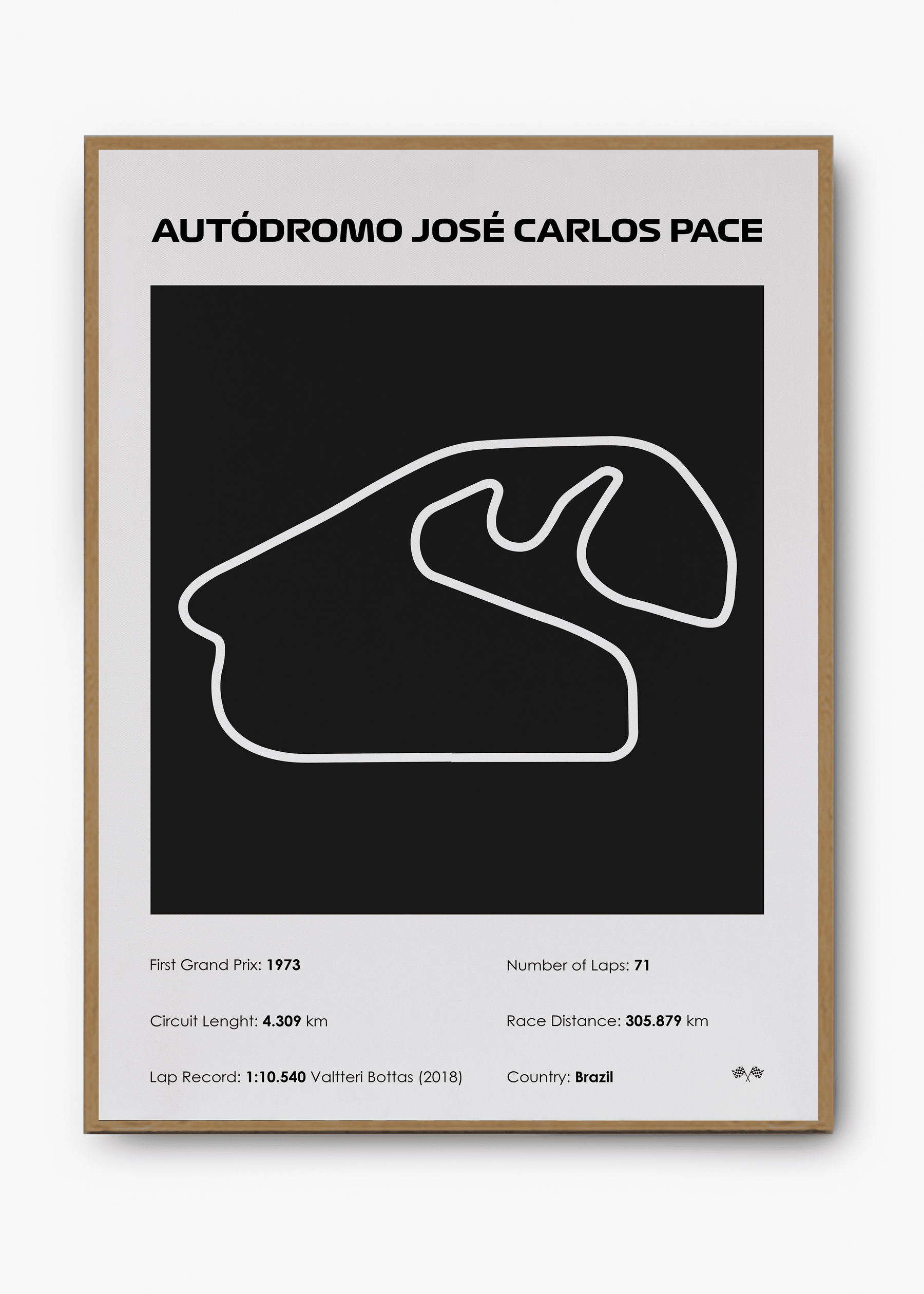 Quadro Interlagos Black