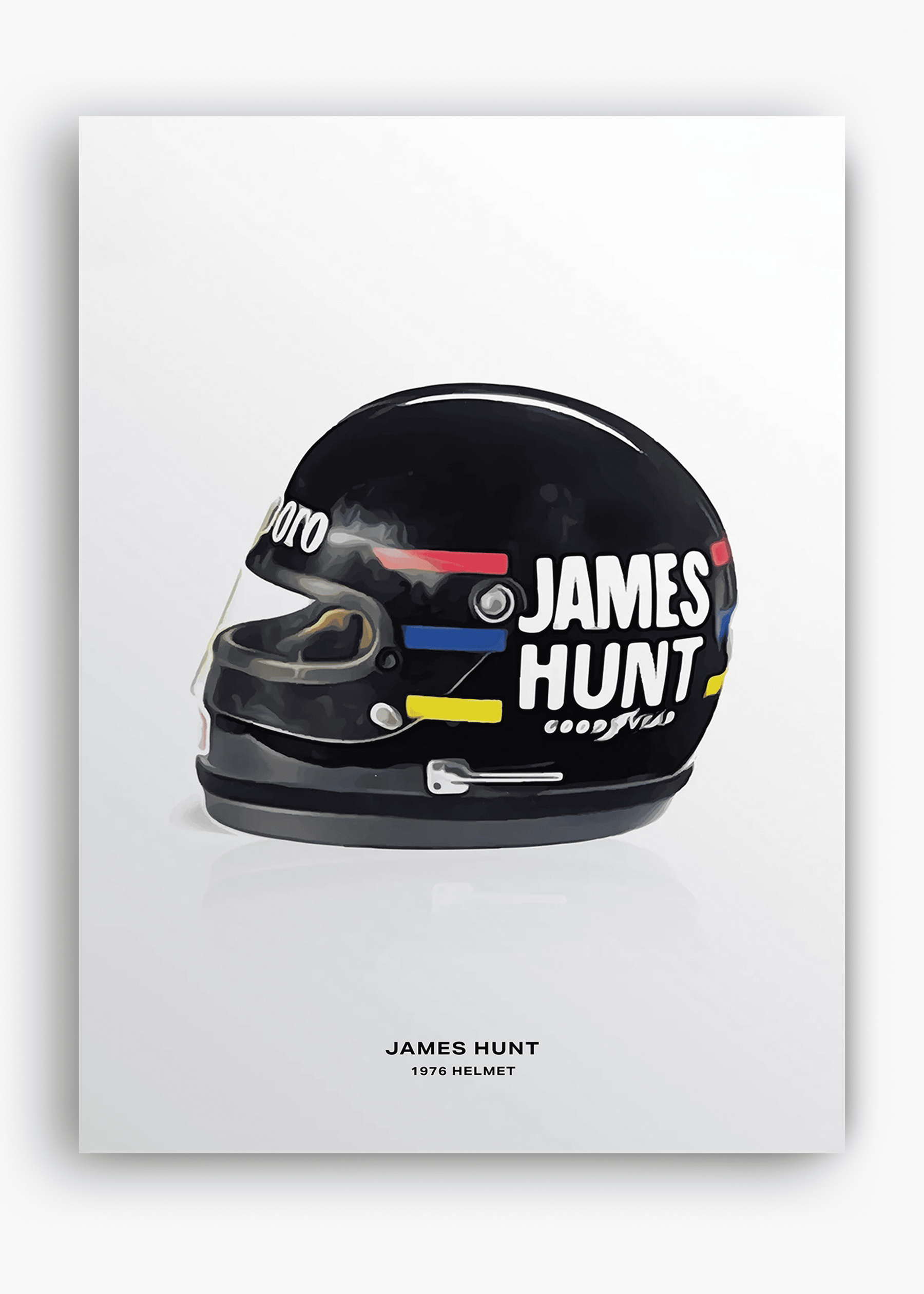 Quadro James Hunt 1976