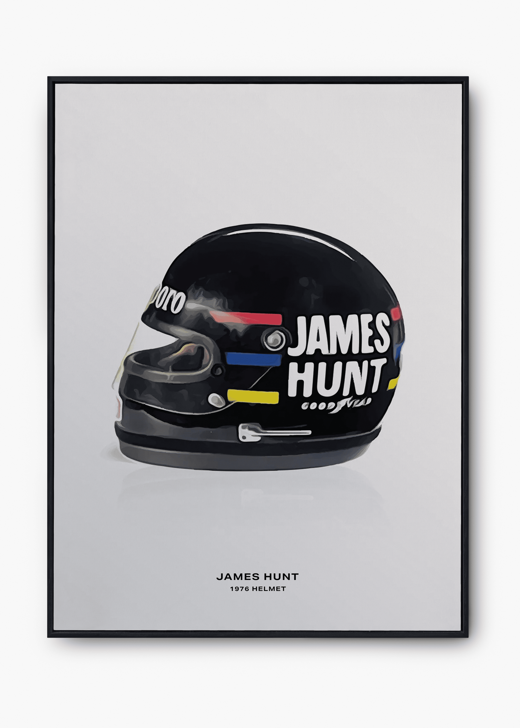 Quadro James Hunt 1976
