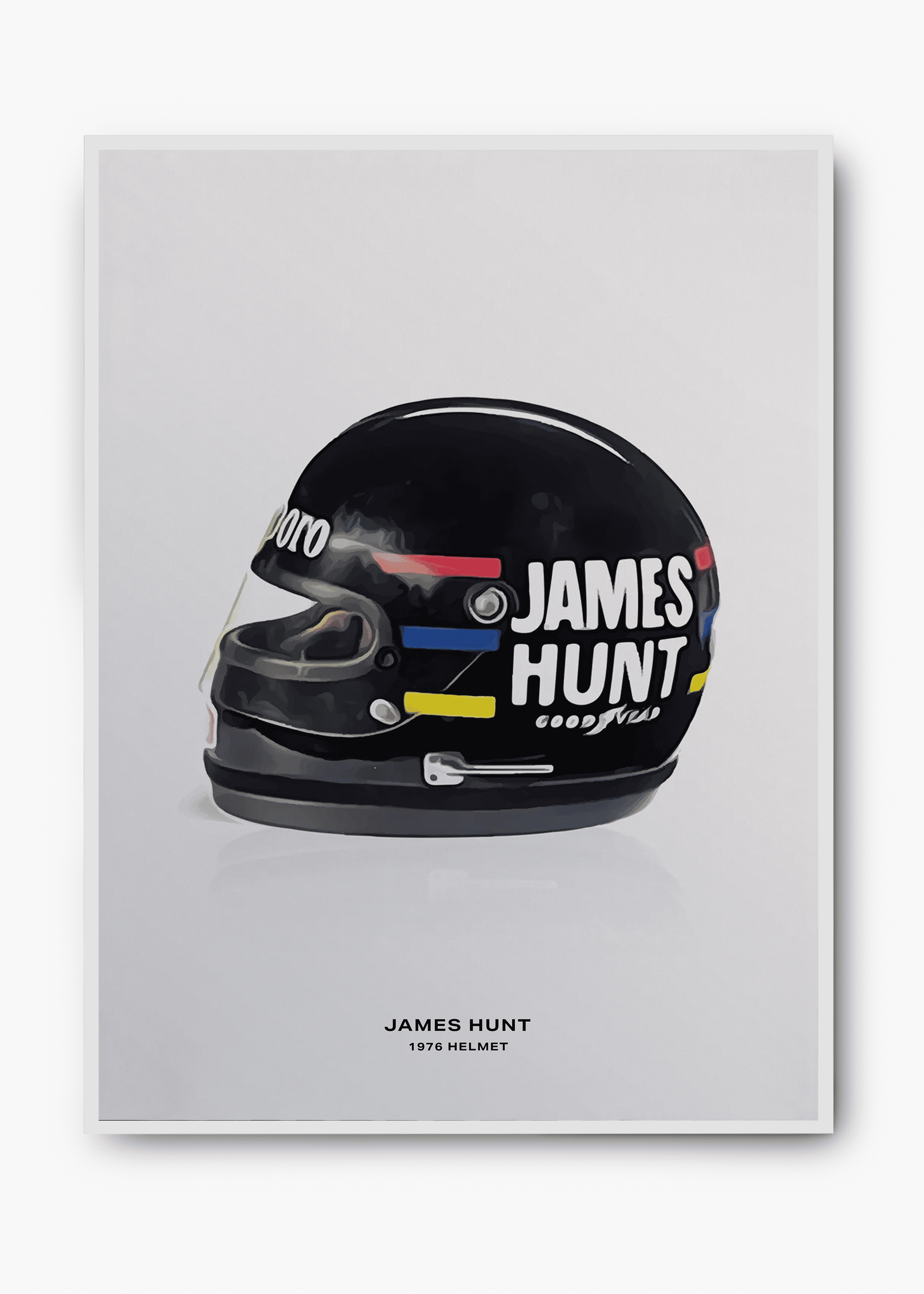 Quadro James Hunt 1976