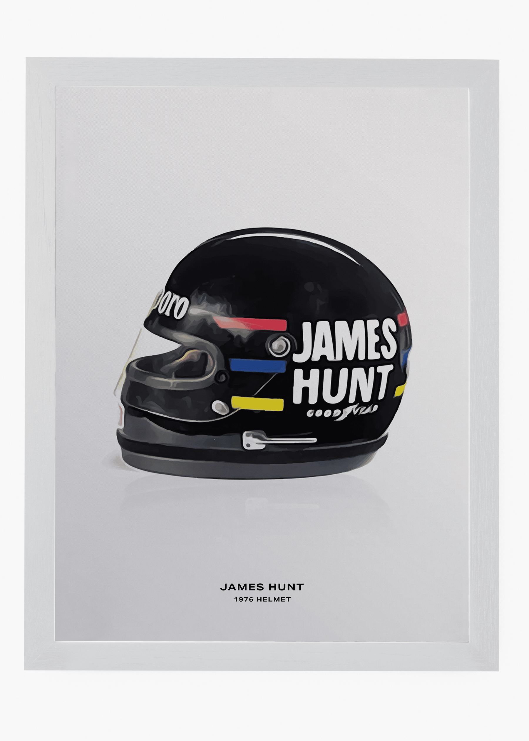 Quadro James Hunt 1976