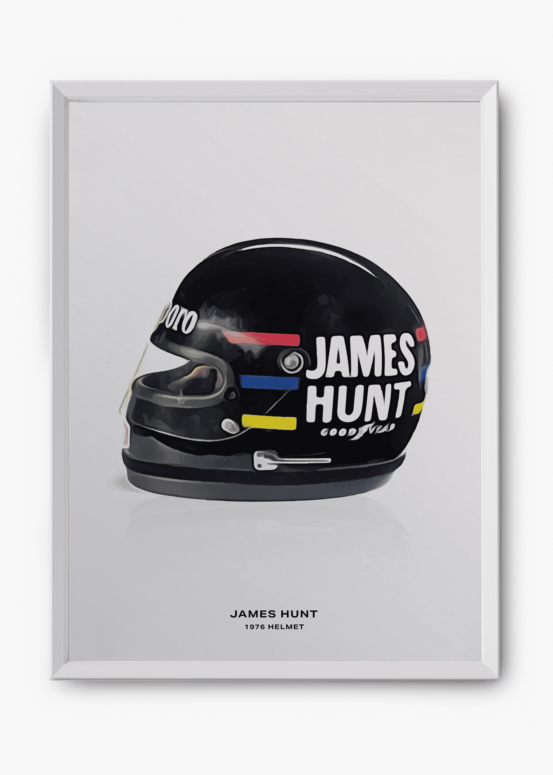 Quadro James Hunt 1976