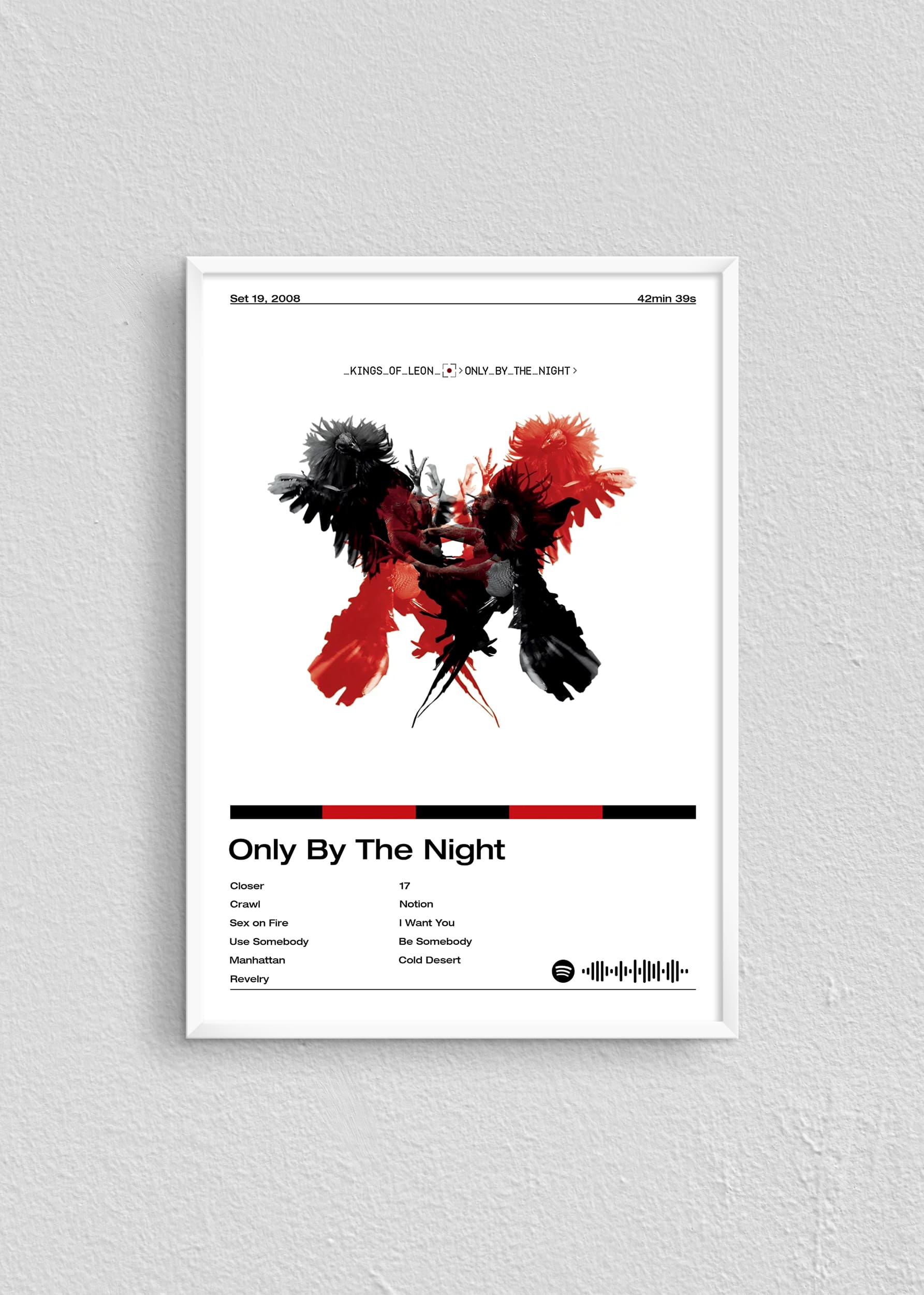Quadro Kings Of Leon Only By The Night