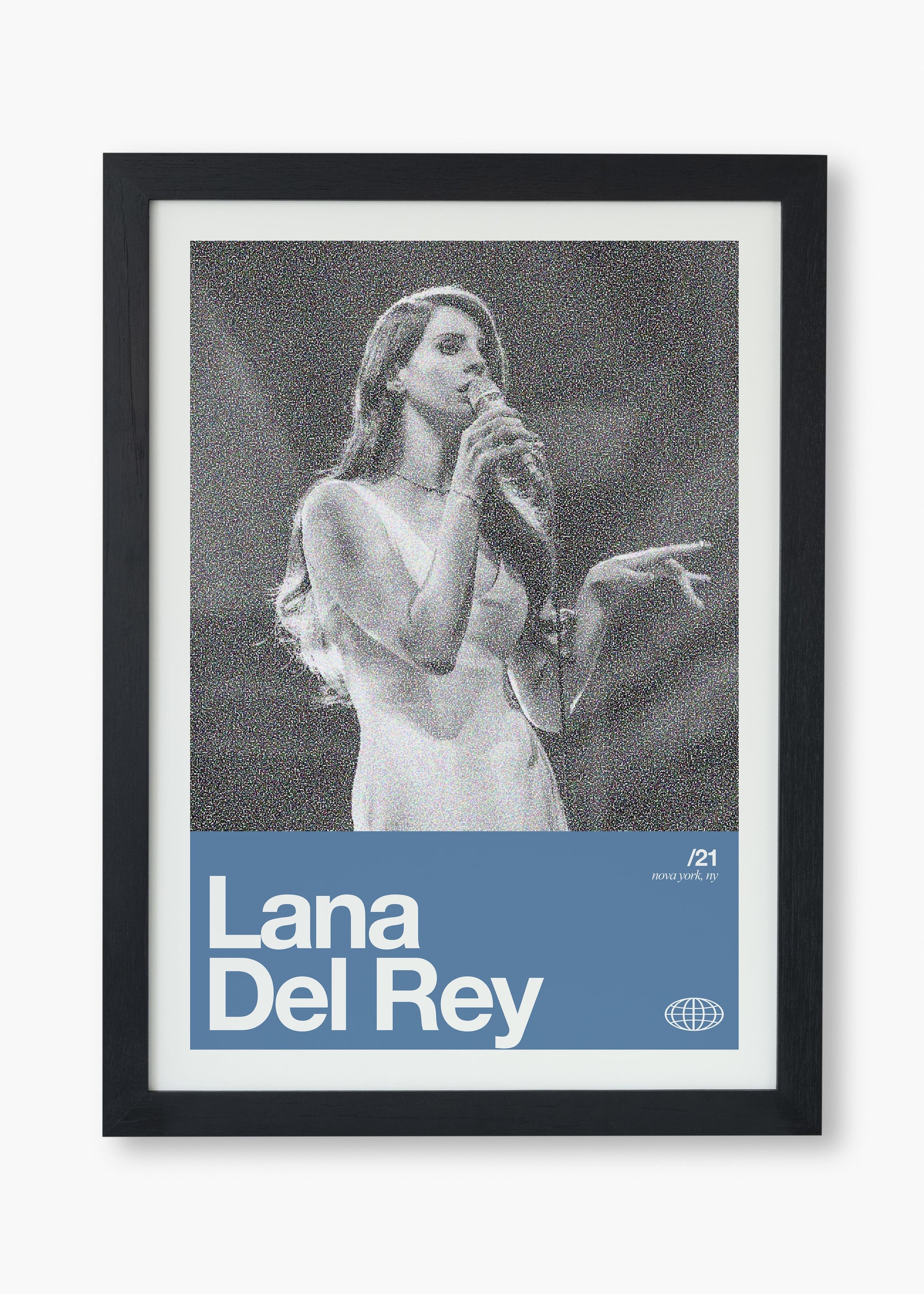 Quadro Lana Del Rey Silver