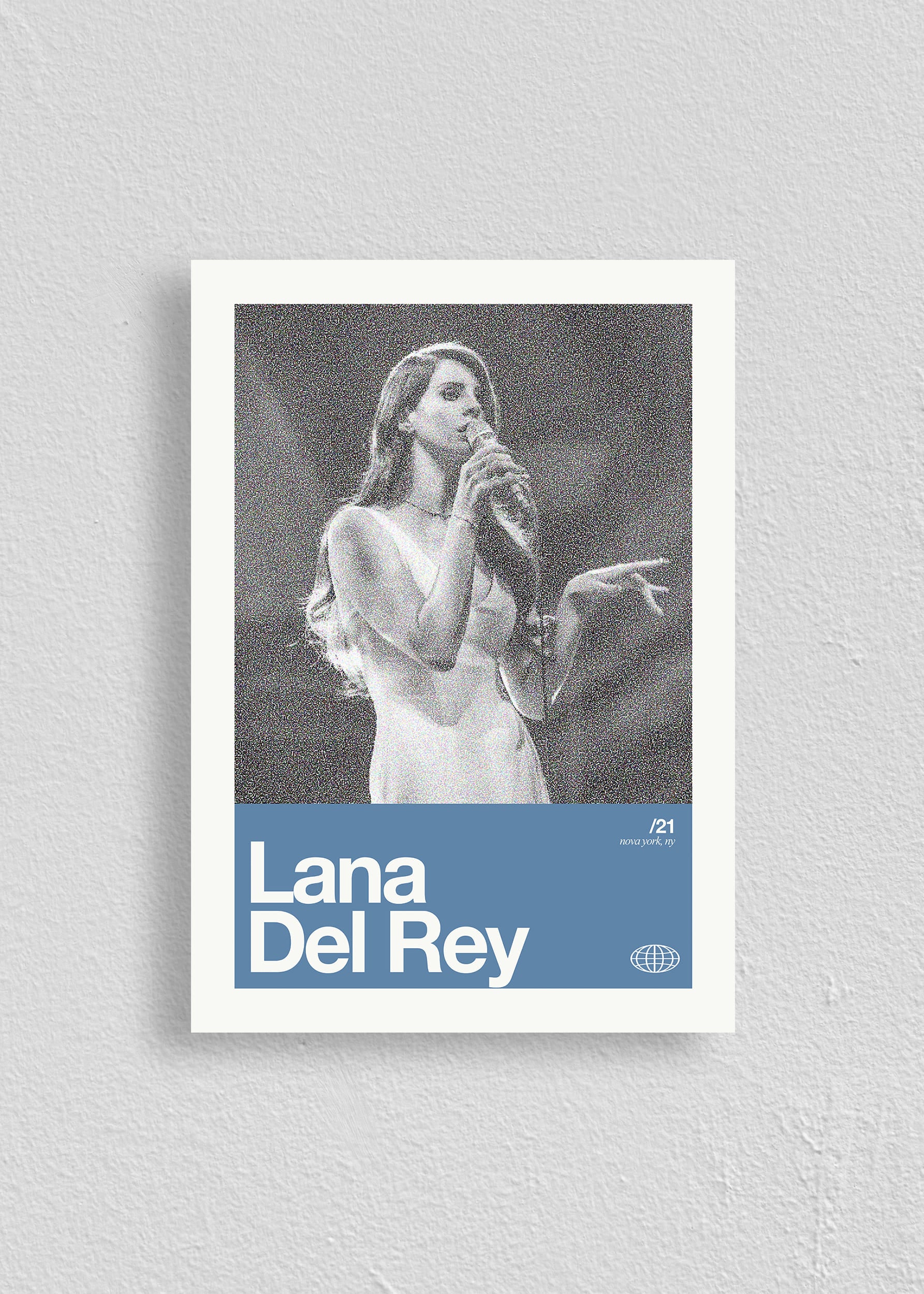 Quadro Lana Del Rey Silver