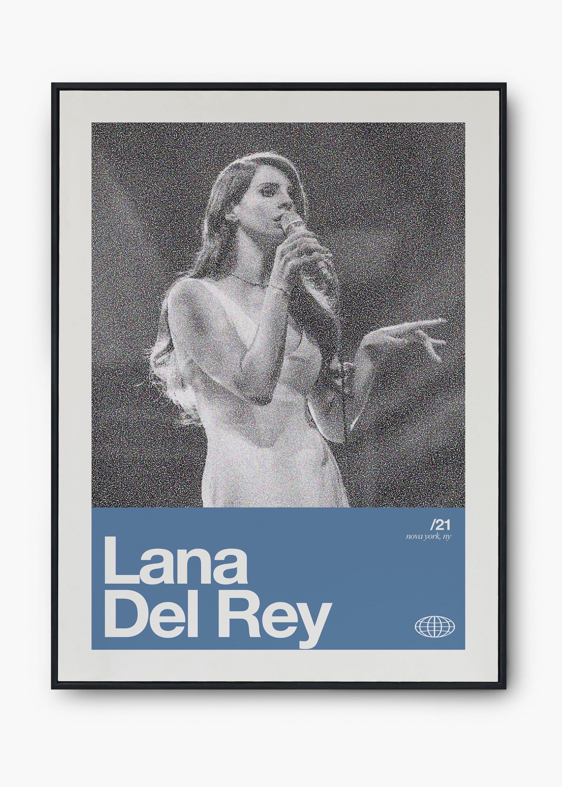 Quadro Lana Del Rey Silver