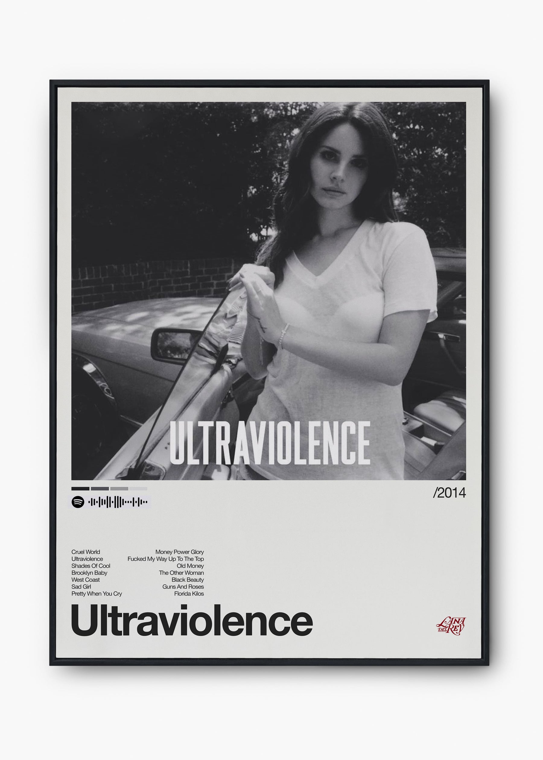 Quadro Lana Del Rey Ultraviolence