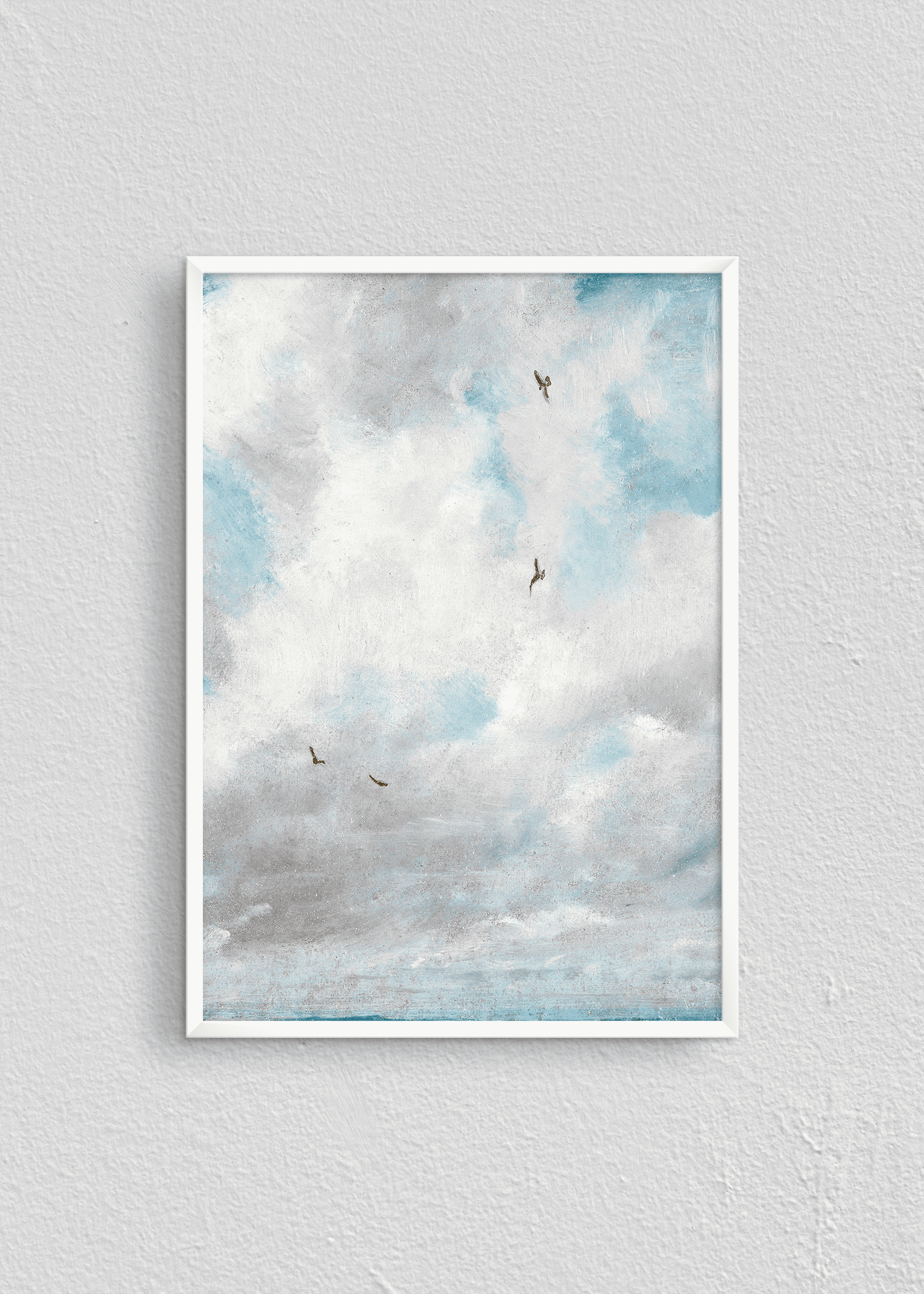 Quadro Pássaros sob o Mar