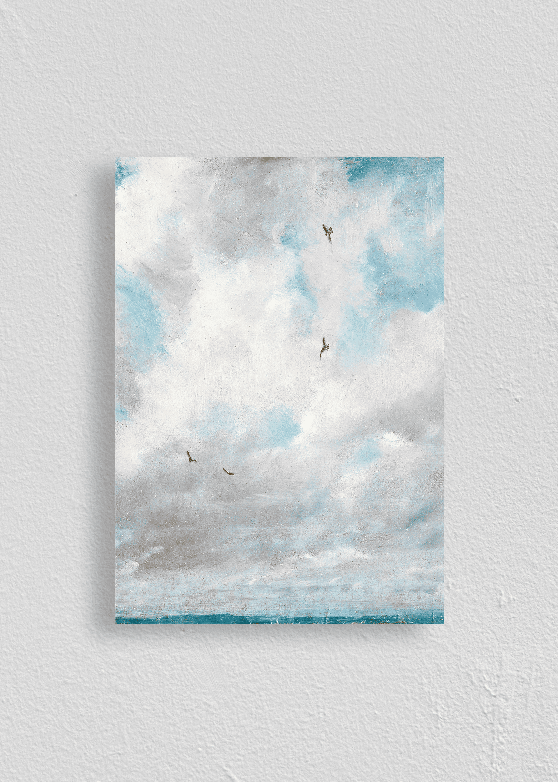 Quadro Pássaros sob o Mar
