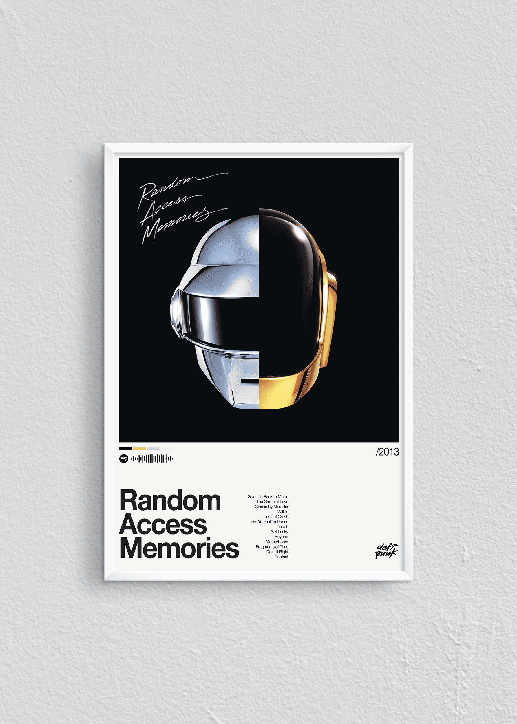 Quadro Daft Punk Random Access Memories