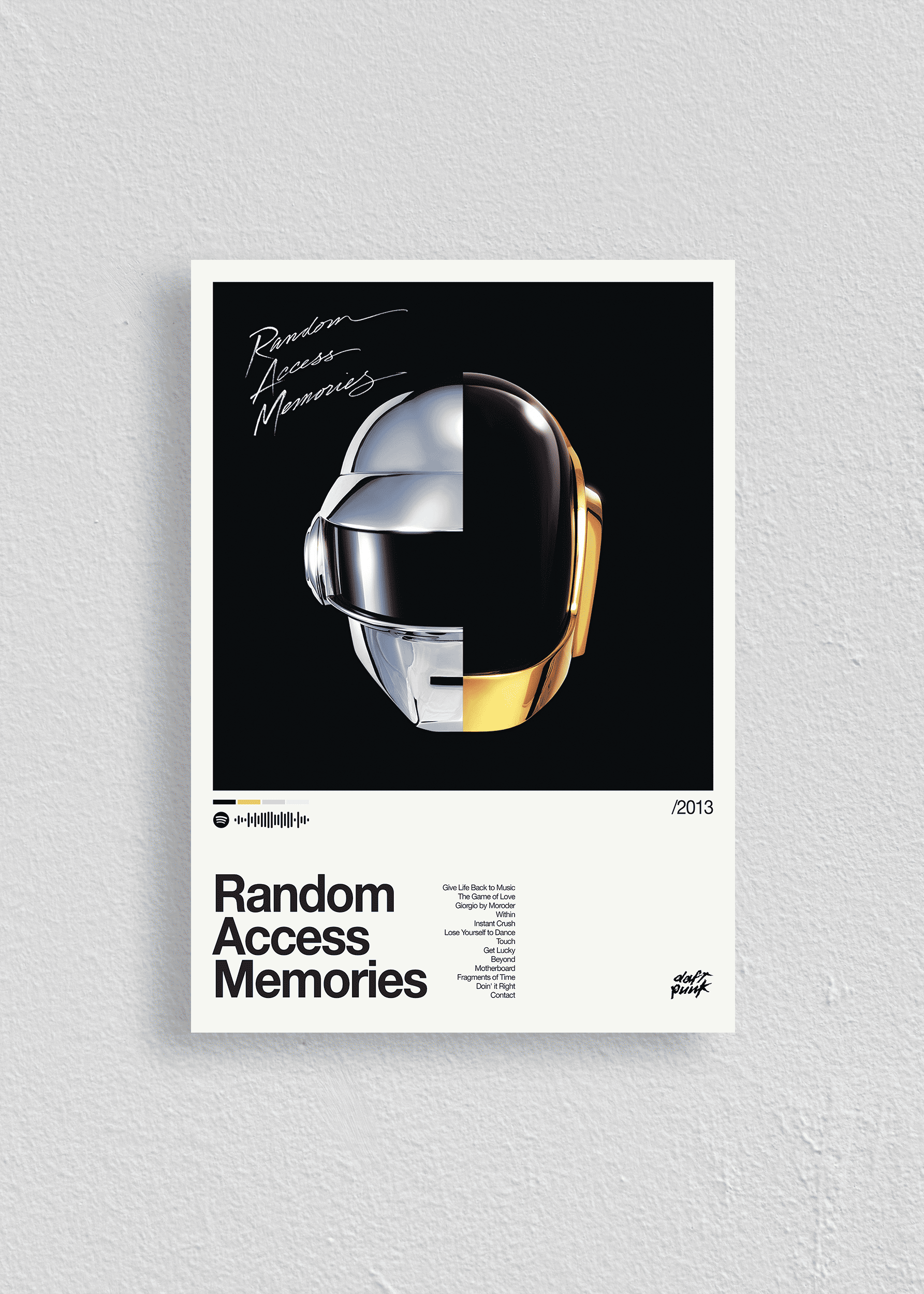 Quadro Daft Punk Random Access Memories