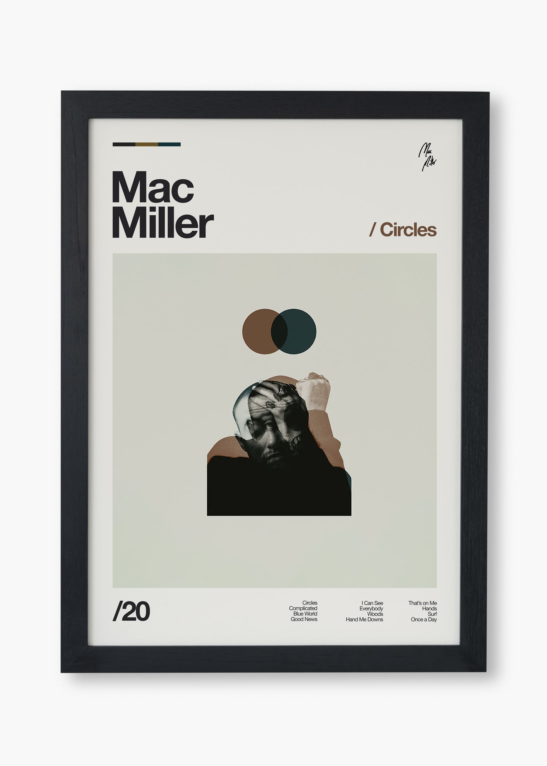 Quadro Mac Miller Circles
