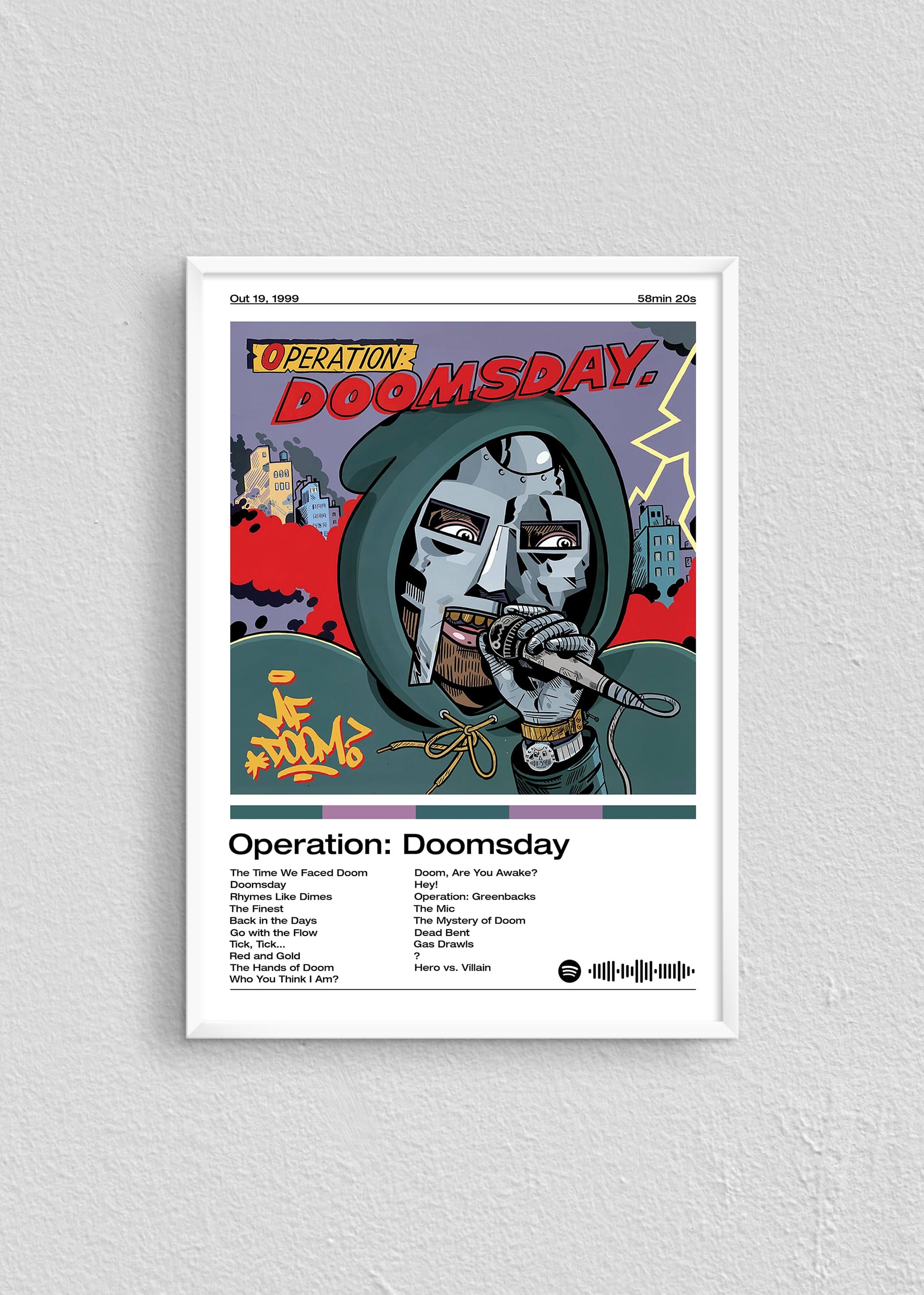 Quadro MF Doom Operation: Doomsday