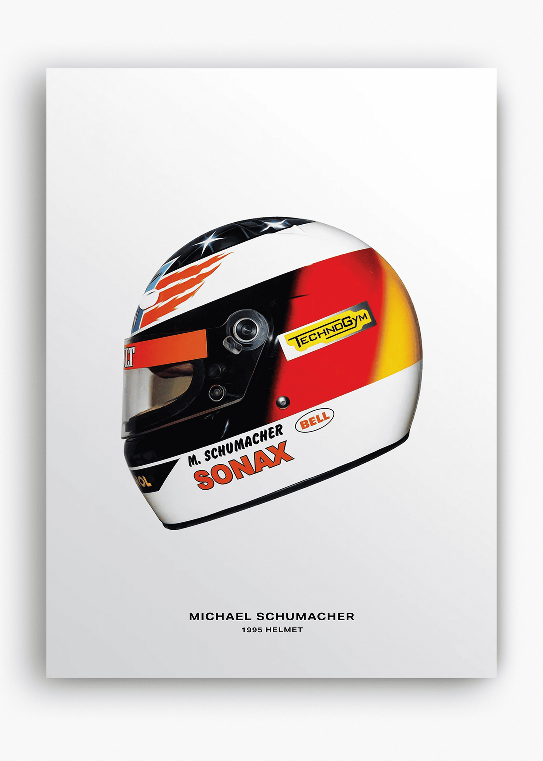 Quadro Michael Schumacher 1995