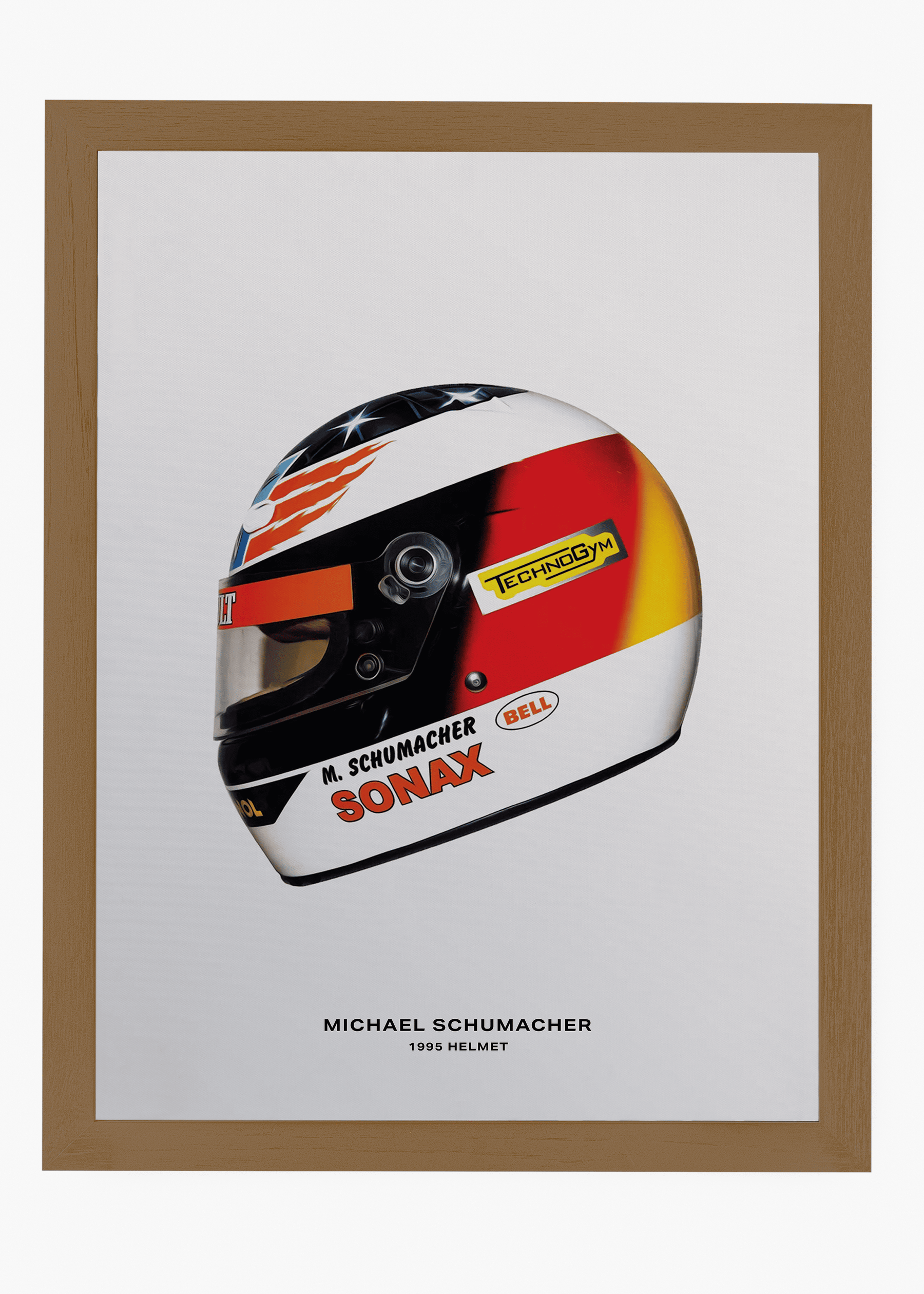Quadro Michael Schumacher 1995