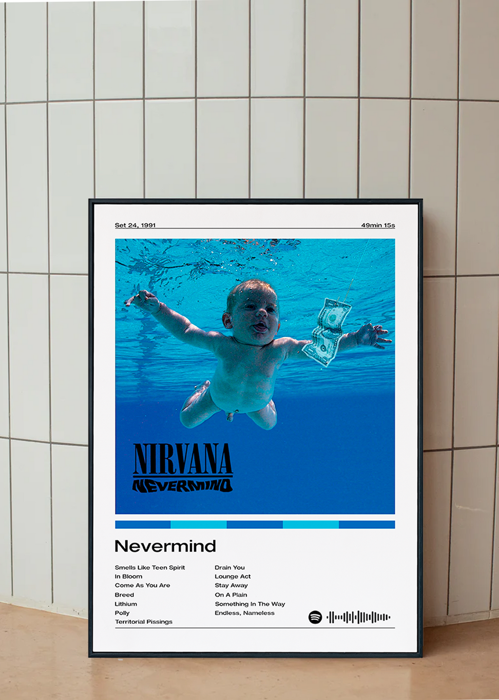 Quadro Nirvana Nevermind Quadro Nirvana Nevermind