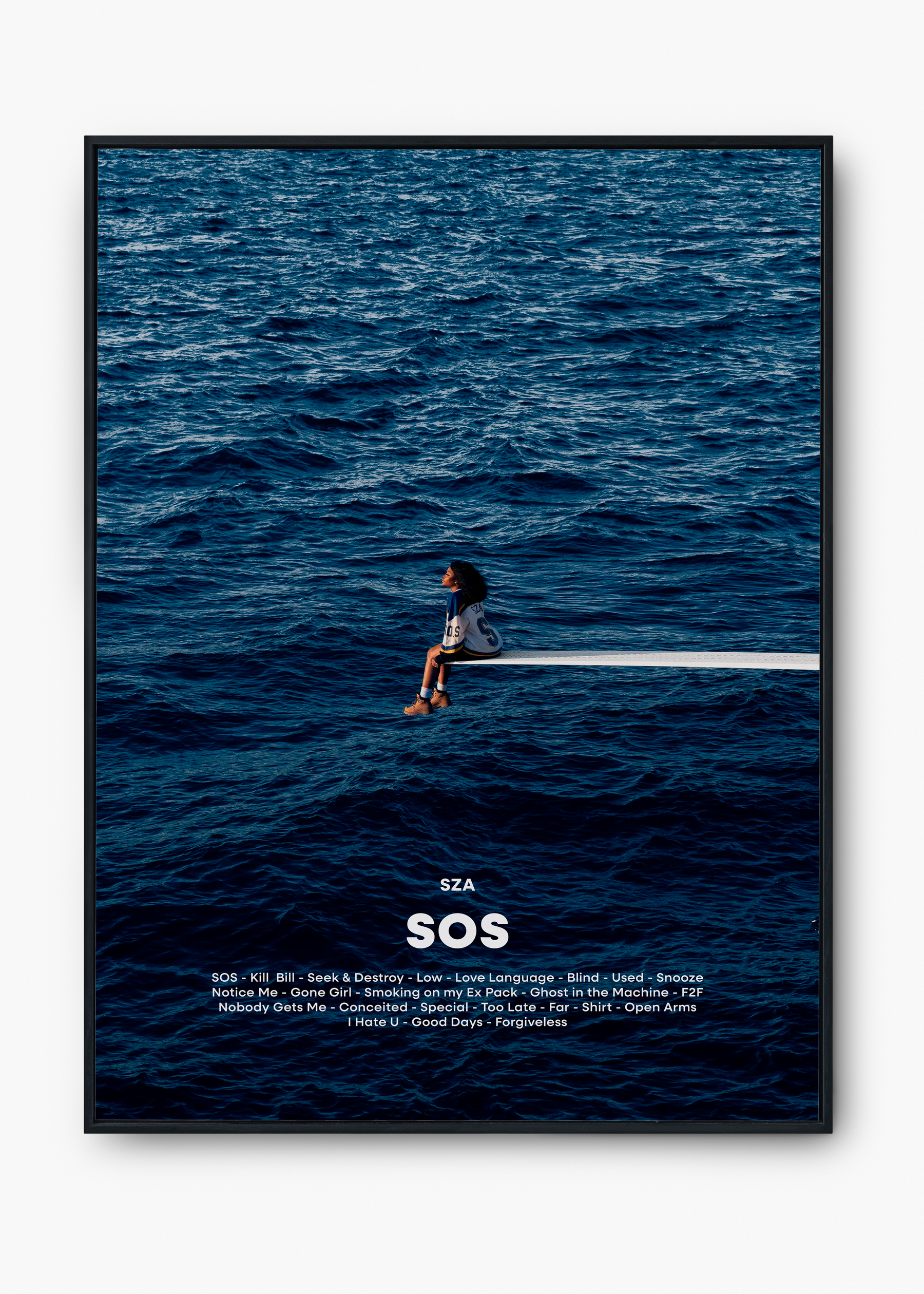 Quadro SZA SOS Capa