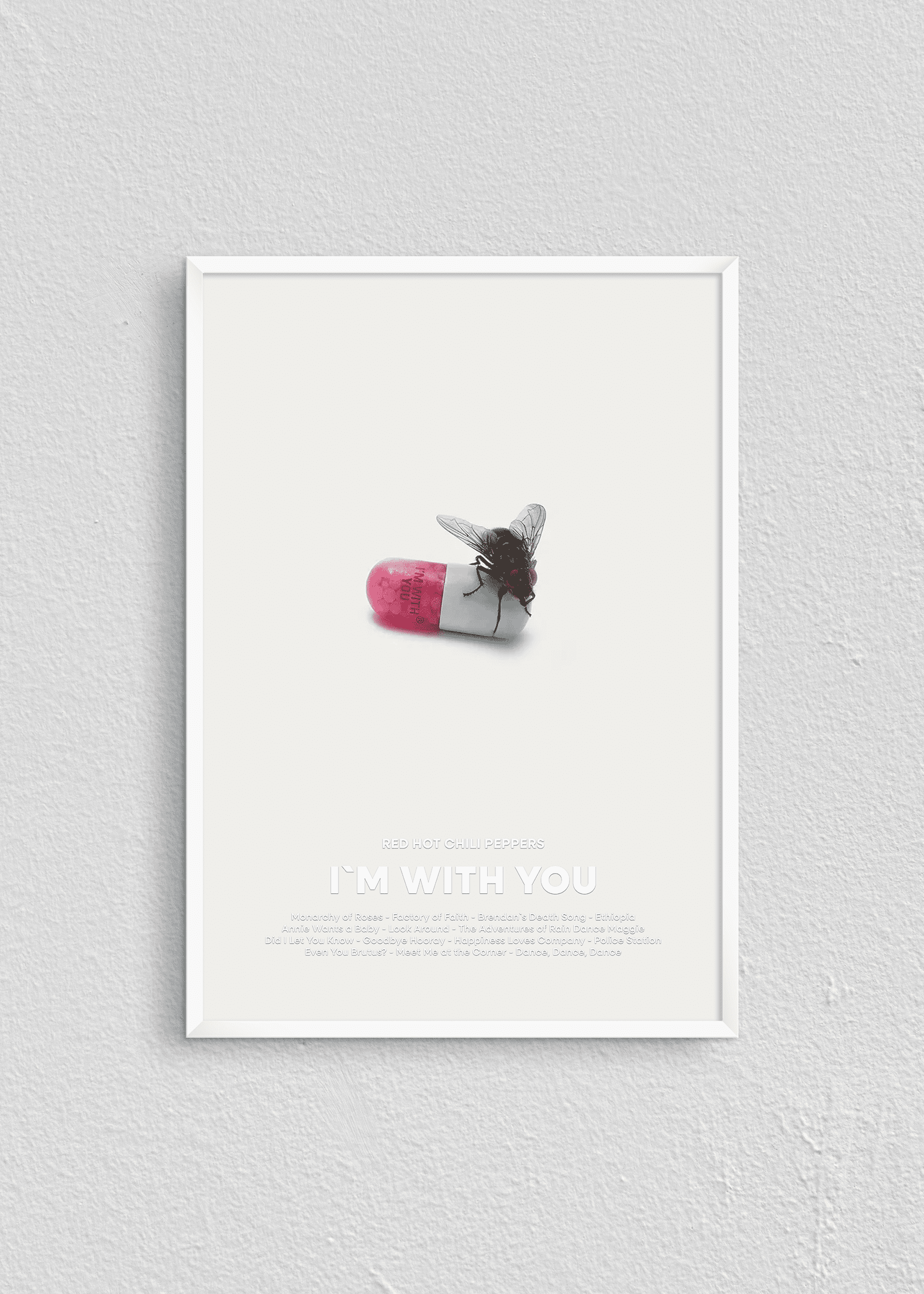 Quadro Red Hot Chili Peppers I'm With You Capa