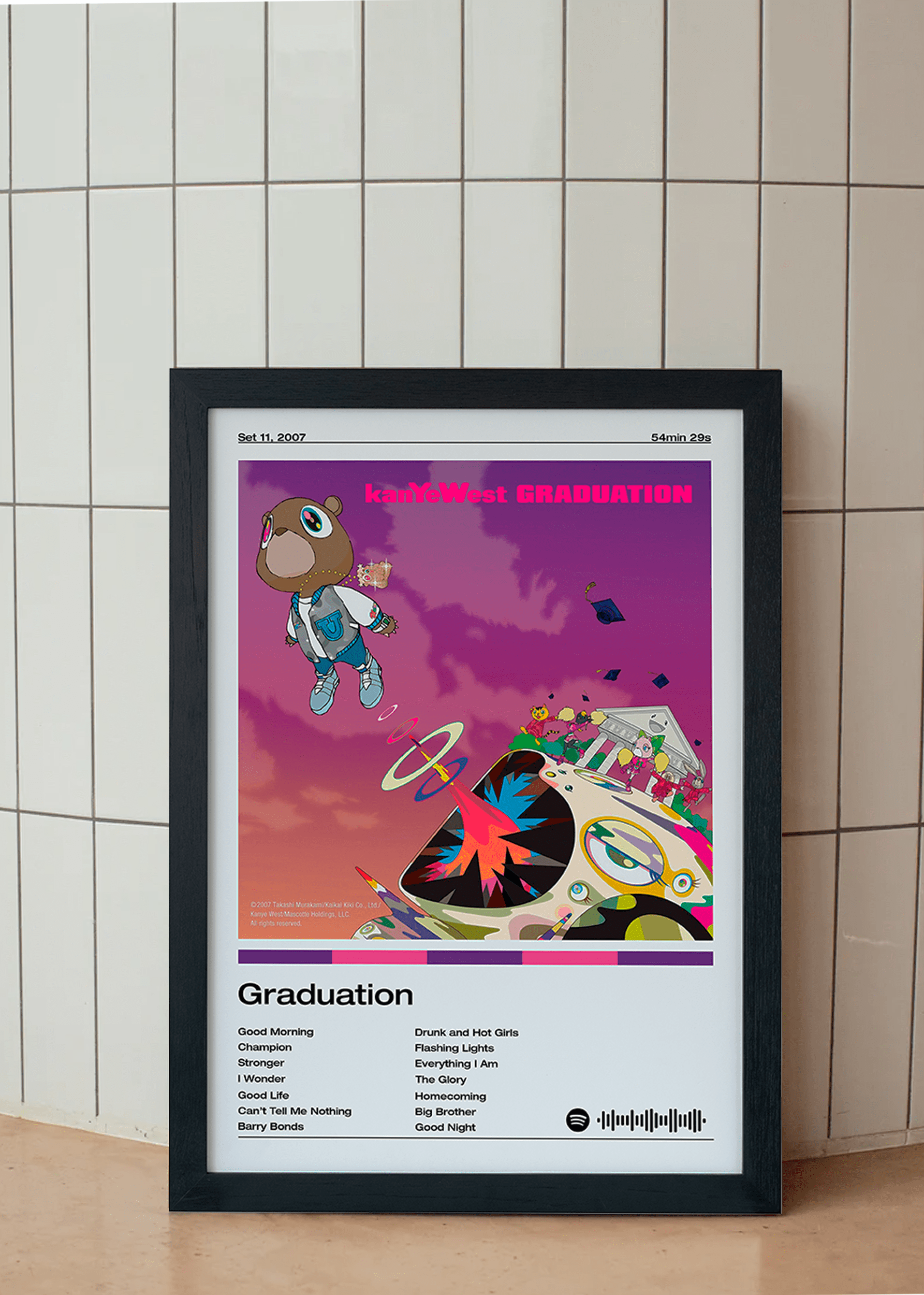 Quadro Kanye West Graduation