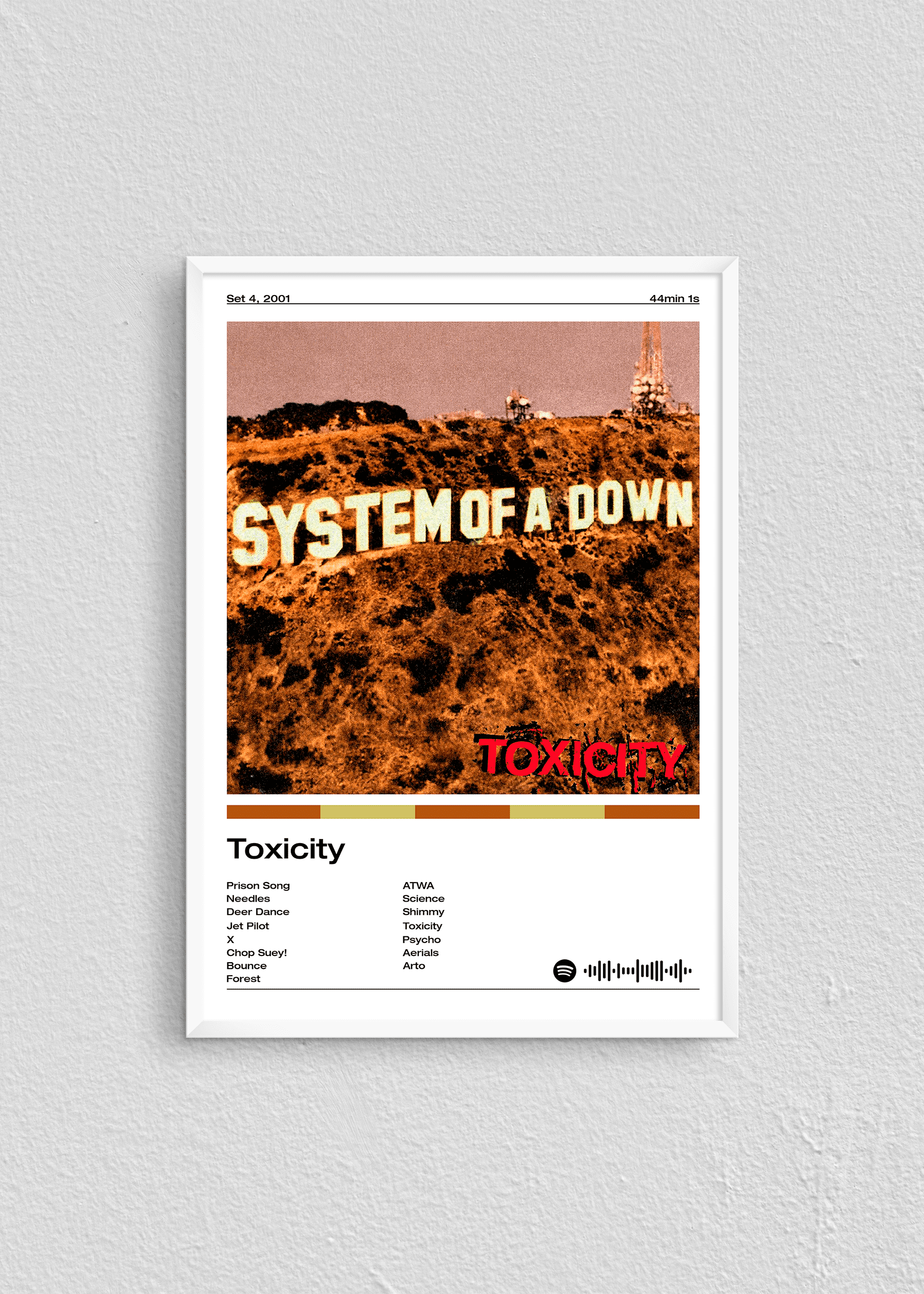 Quadro Toxicity System of a Down