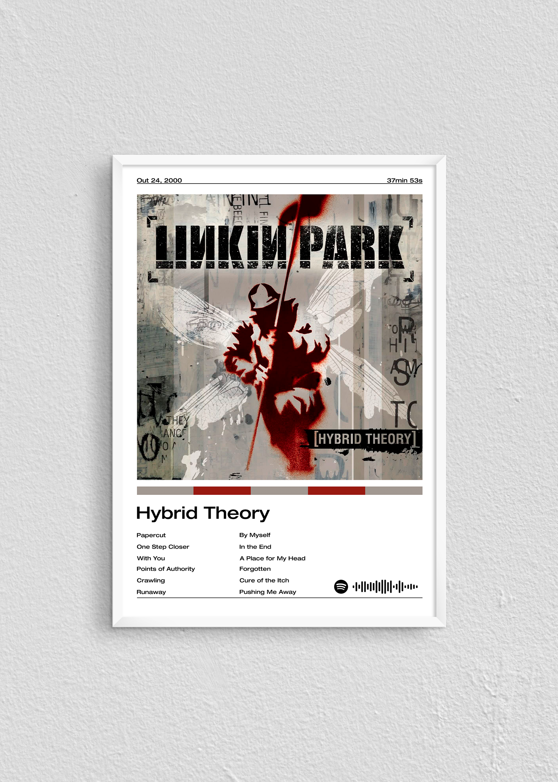 Quadro Linkin Park Hybrid Theory