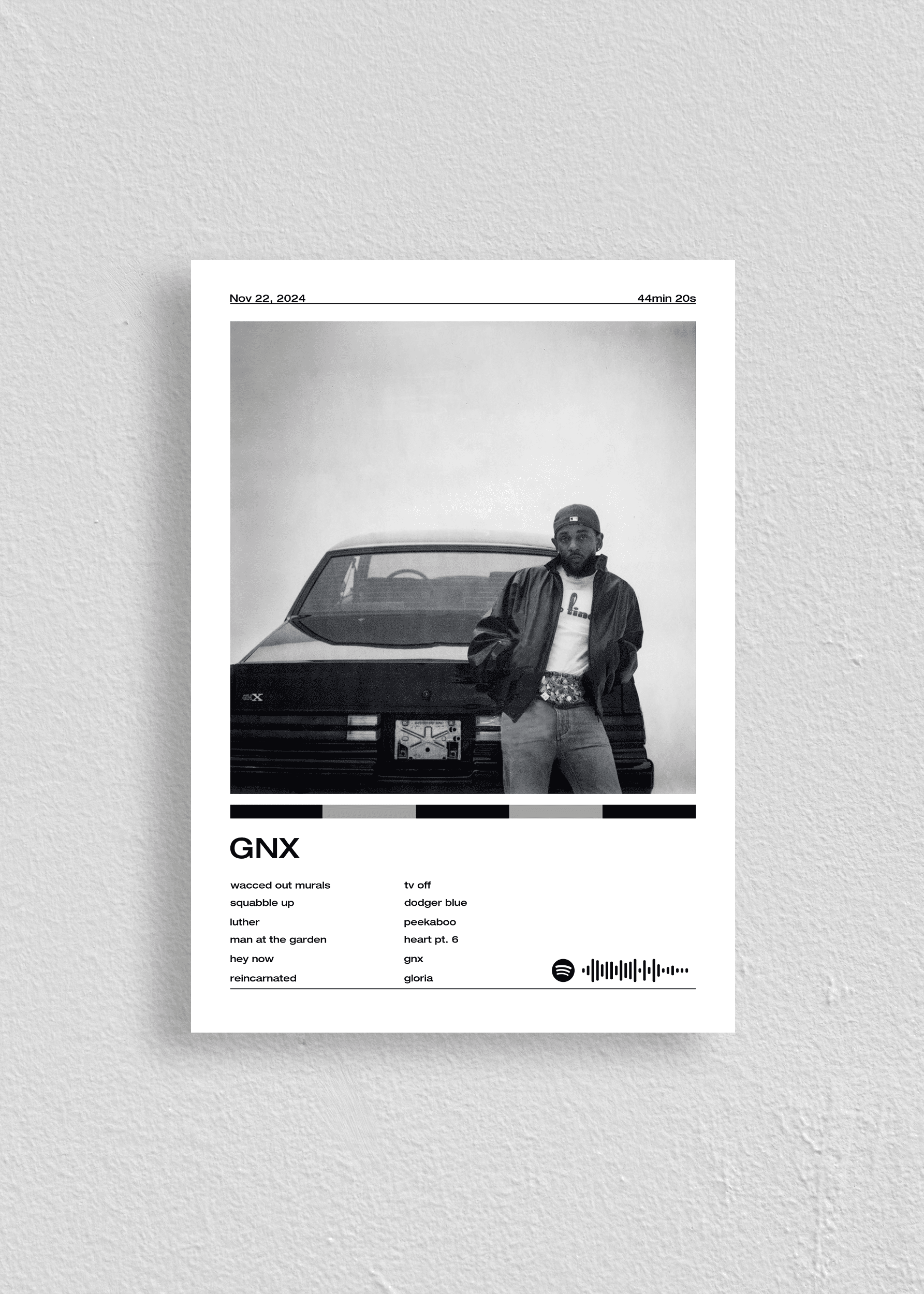 Quadro Kendrick Lamar GNX