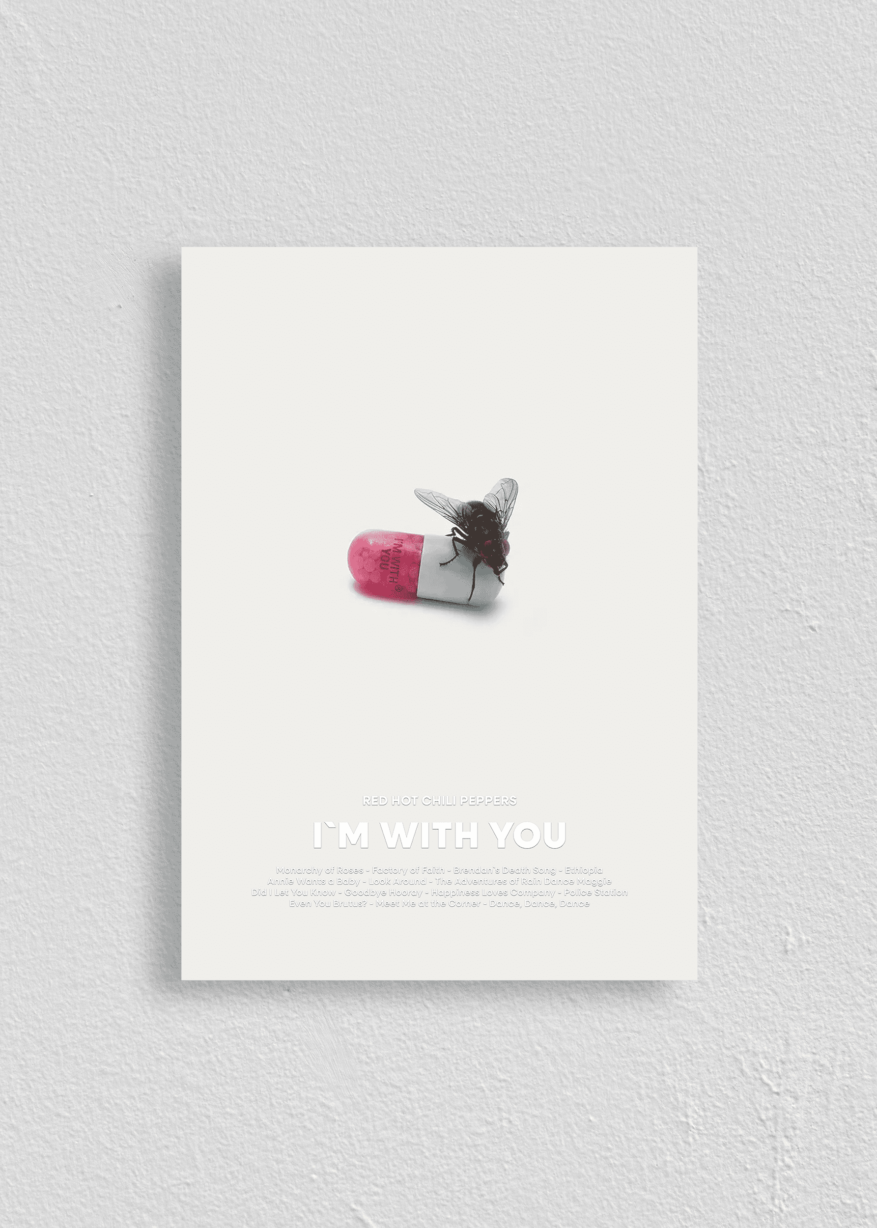 Quadro Red Hot Chili Peppers I'm With You Capa