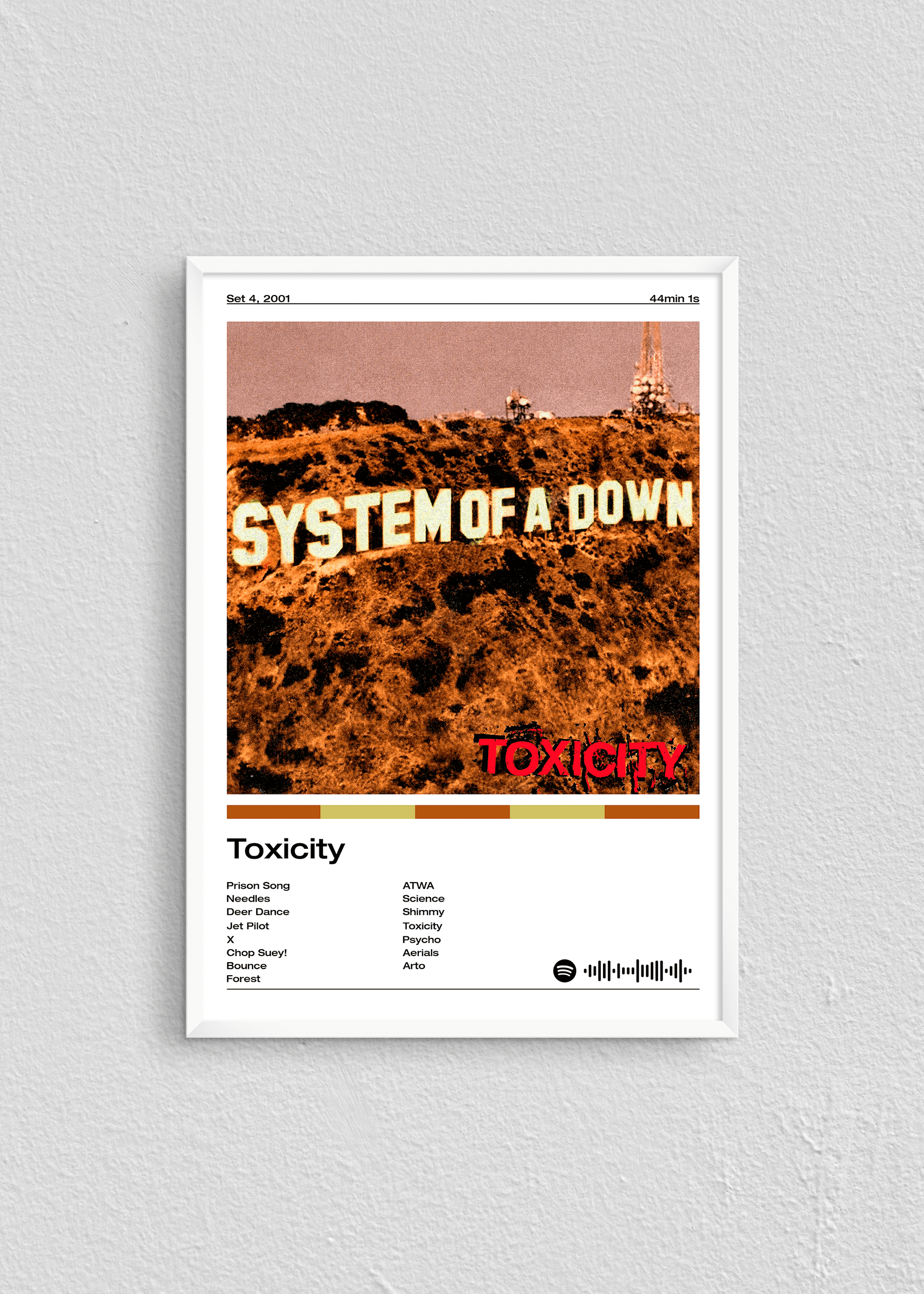 Quadro Toxicity System of a Down