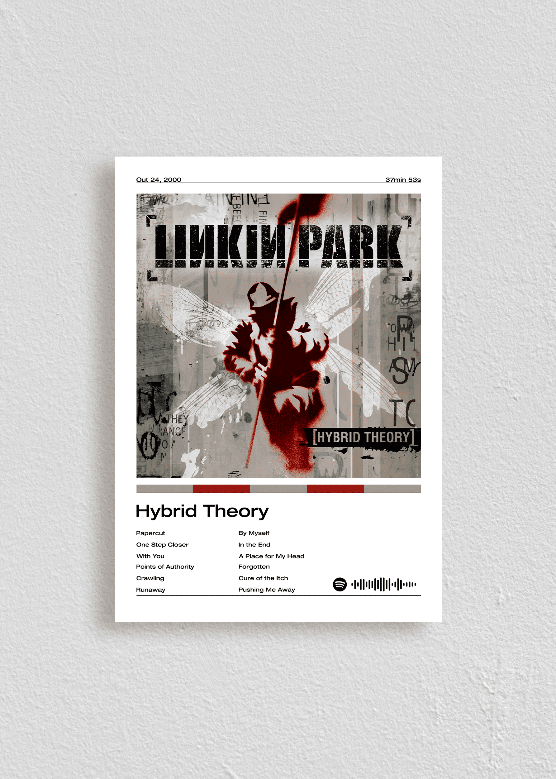 Quadro Linkin Park Hybrid Theory