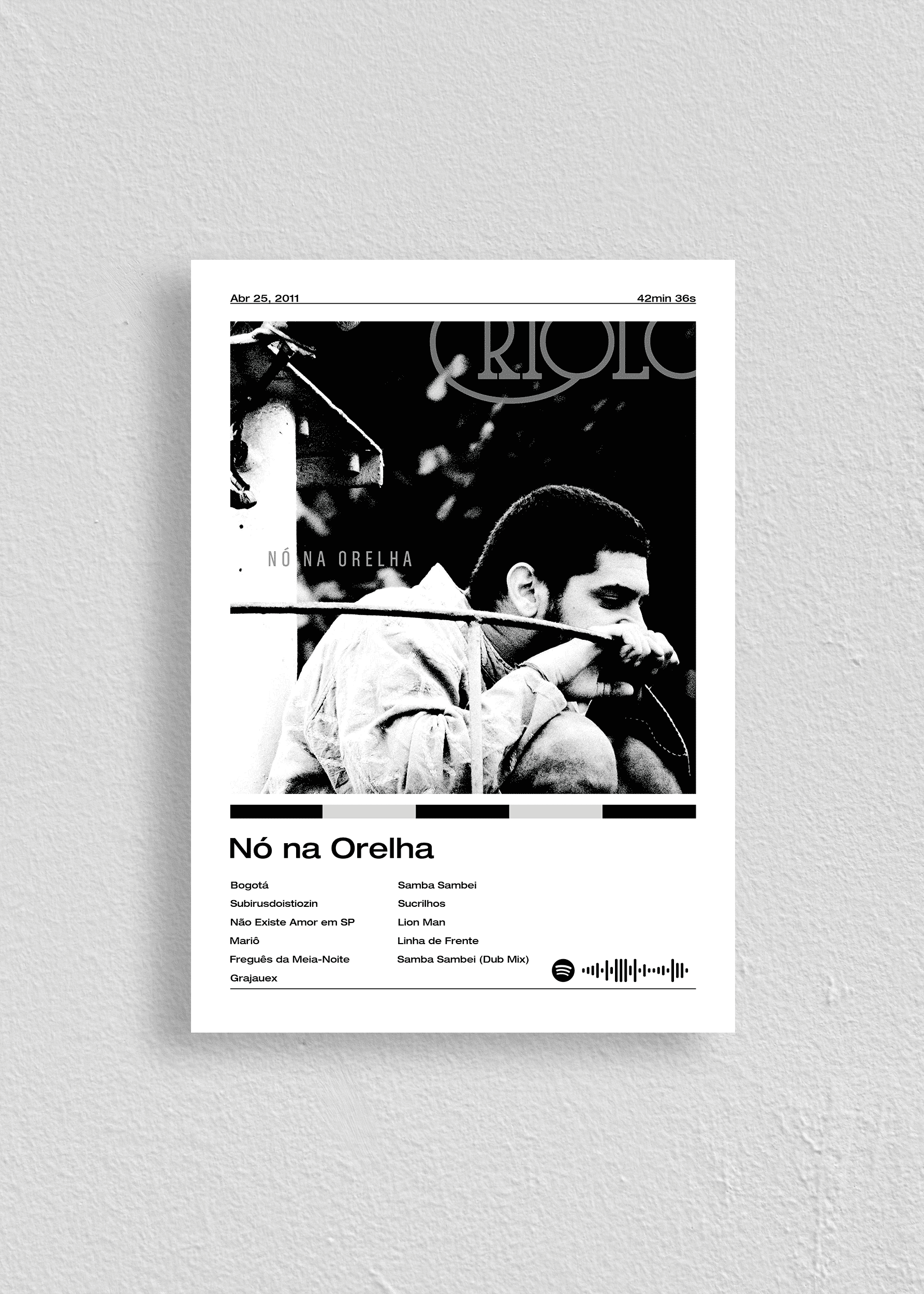 Quadro Criolo Nó na Orelha
