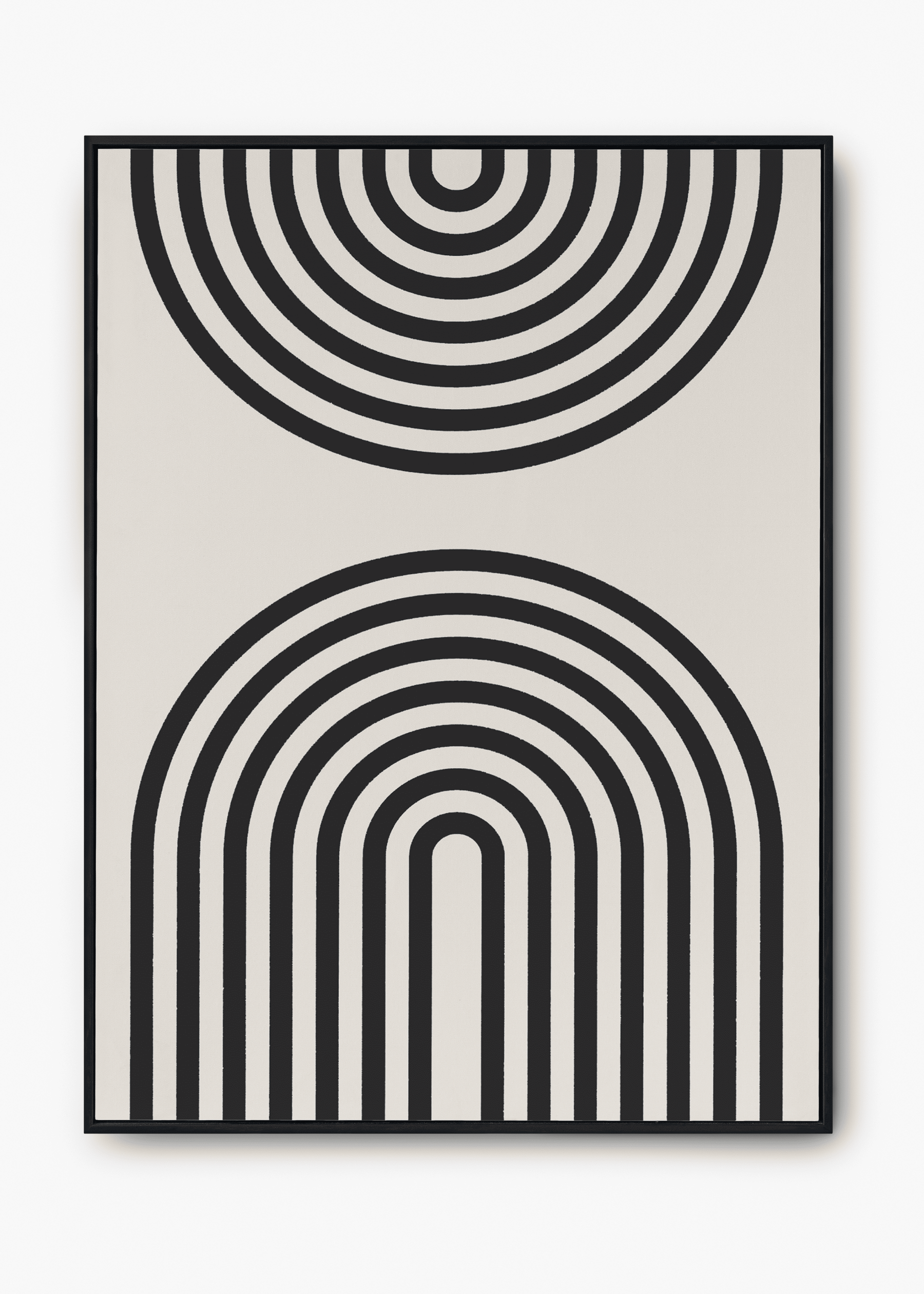 Quadro Flow Preto IV