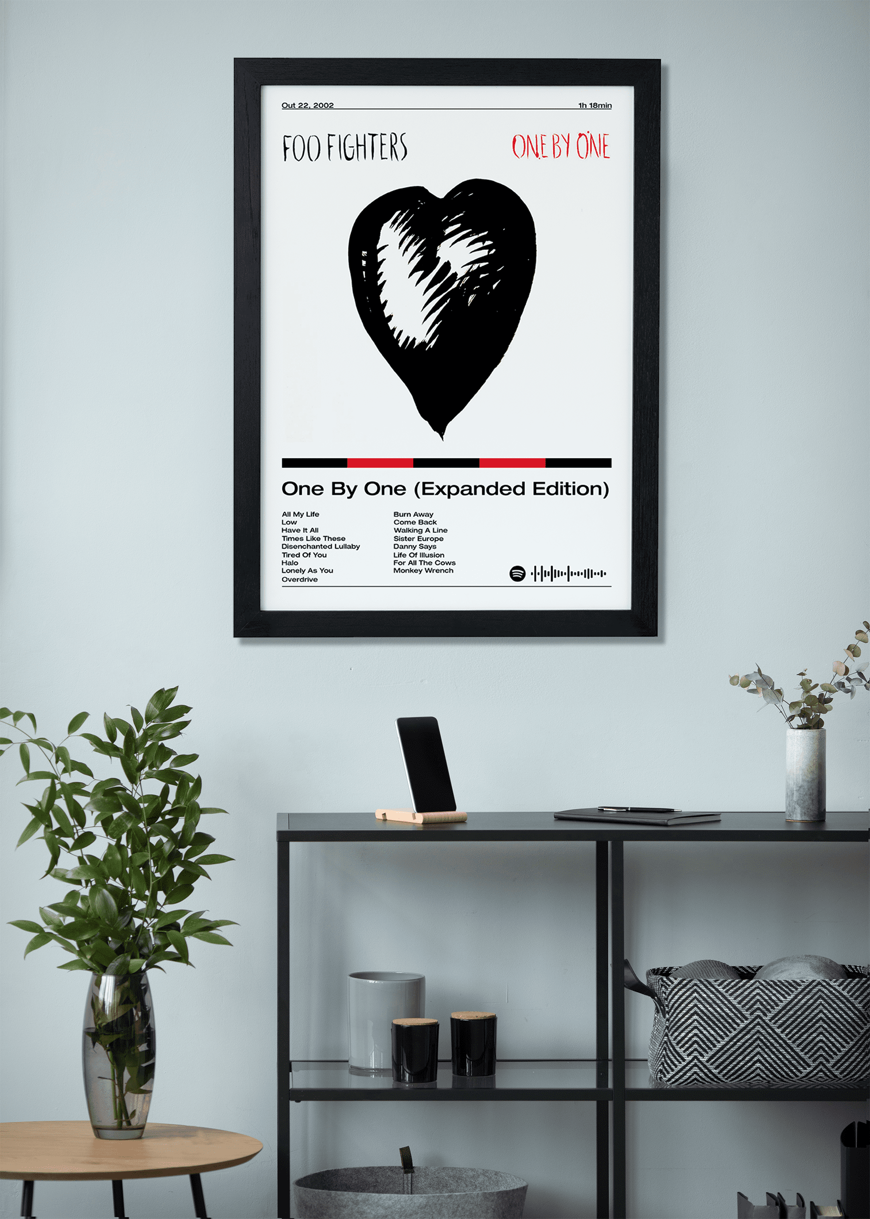 Quadro Foo Fighters One By One