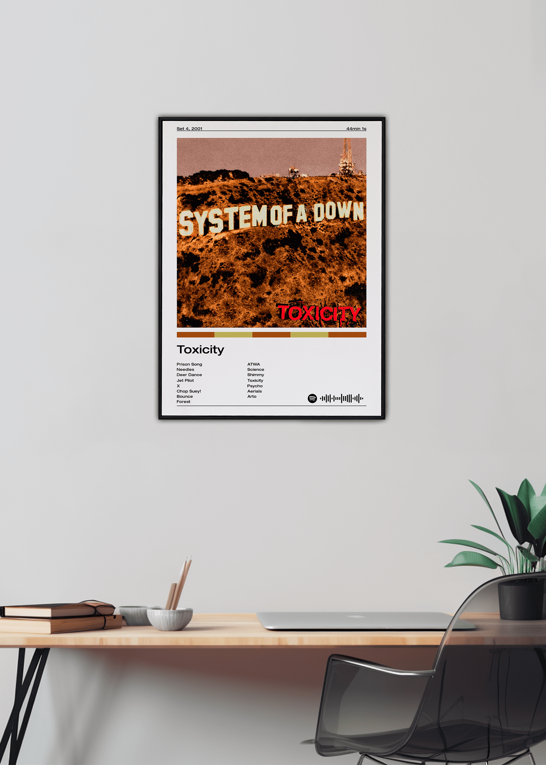 Quadro Toxicity System of a Down