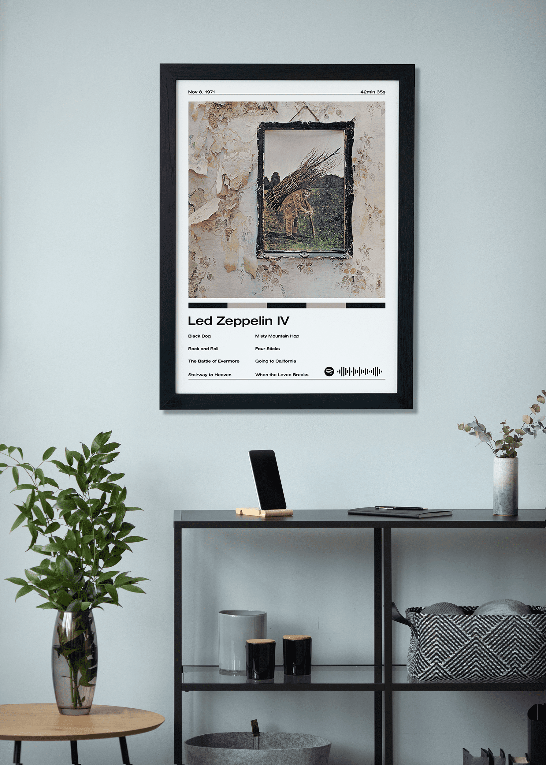 Quadro Led Zeppelin IV - Outlet