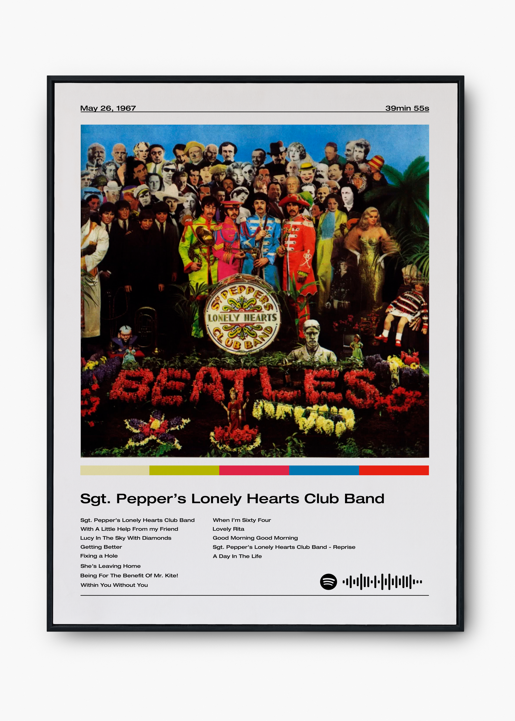 Quadro The Beatles Sgt. Peppers